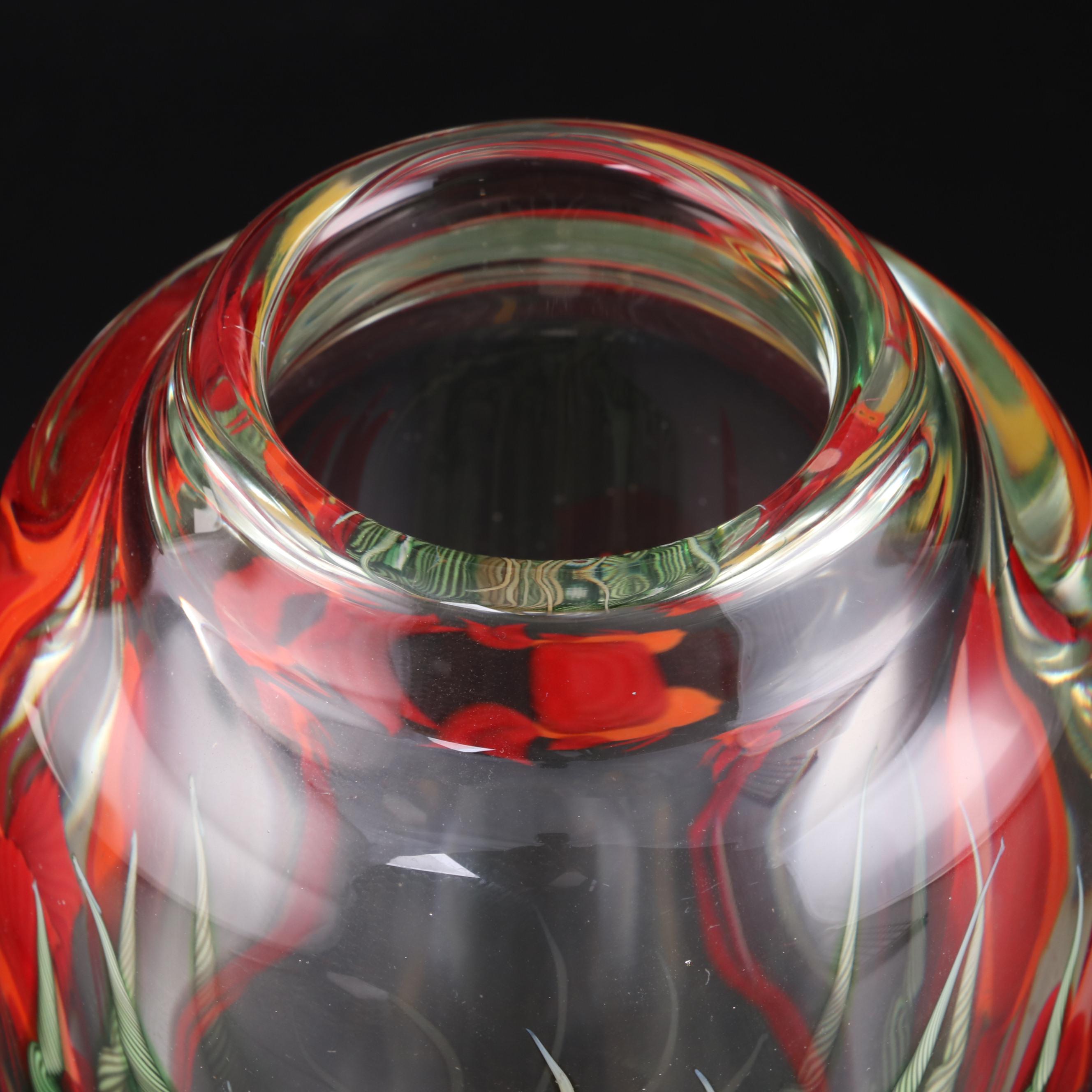 Scott Beyers for Orient & Flume Art Glass Vase