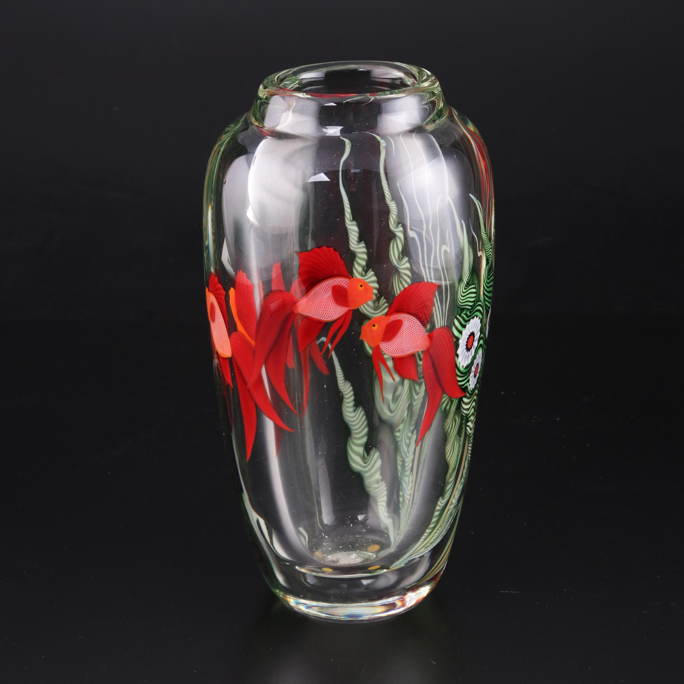 Scott Beyers for Orient & Flume Art Glass Vase