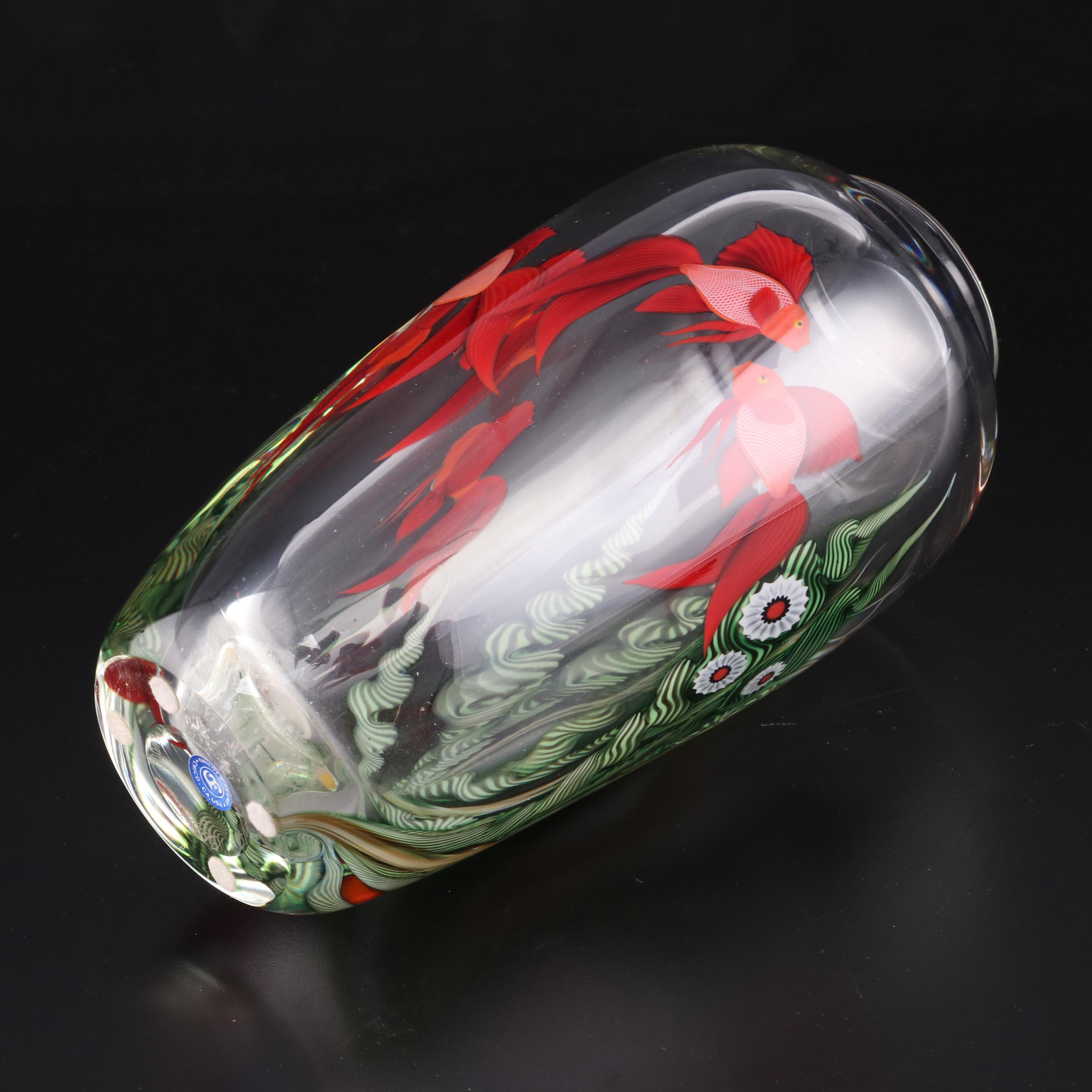 Scott Beyers for Orient & Flume Art Glass Vase