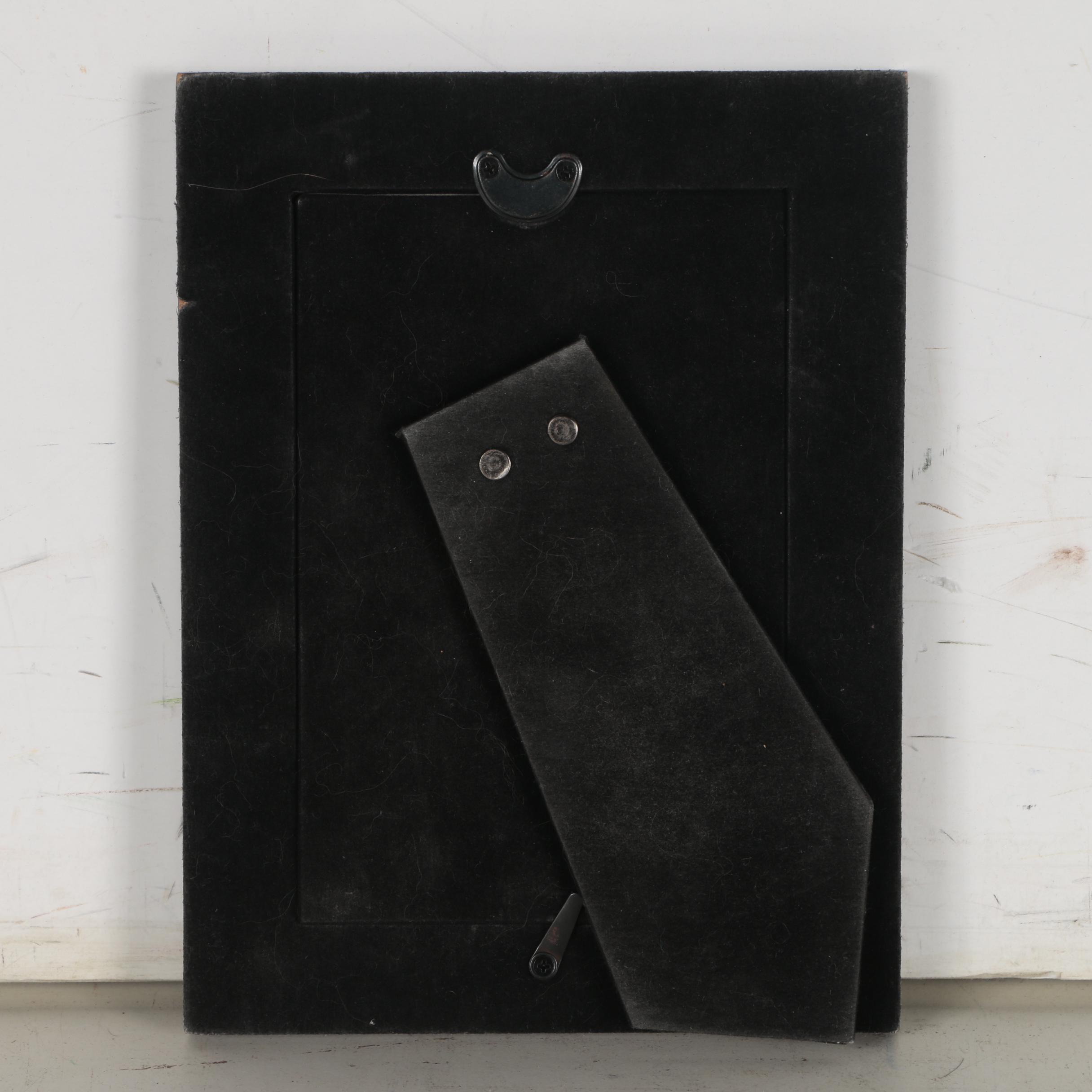 Richard Alden Burt Watercolor Painting of Birch Tree