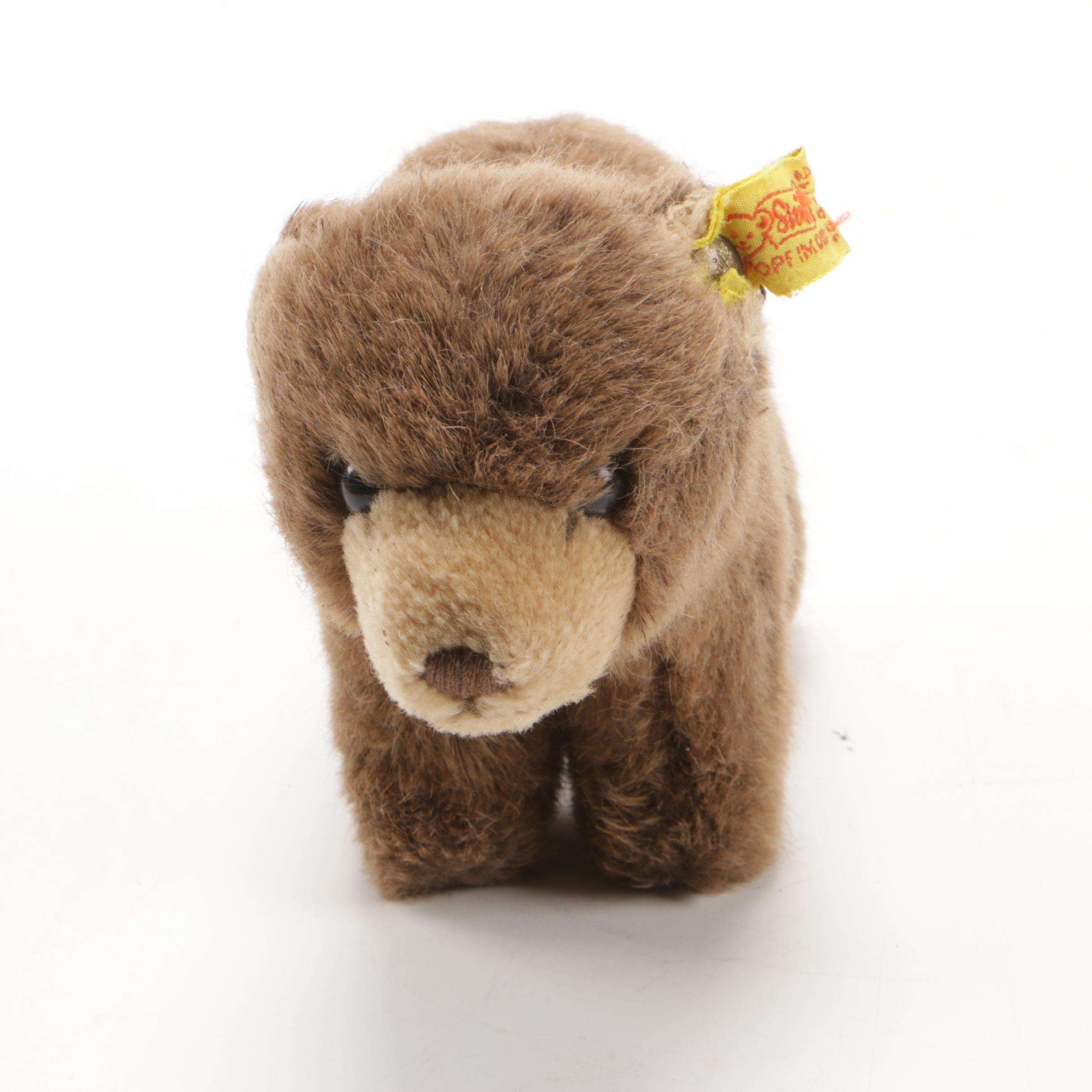 Steiff Stuffed Plush Animals, Late 20th Century