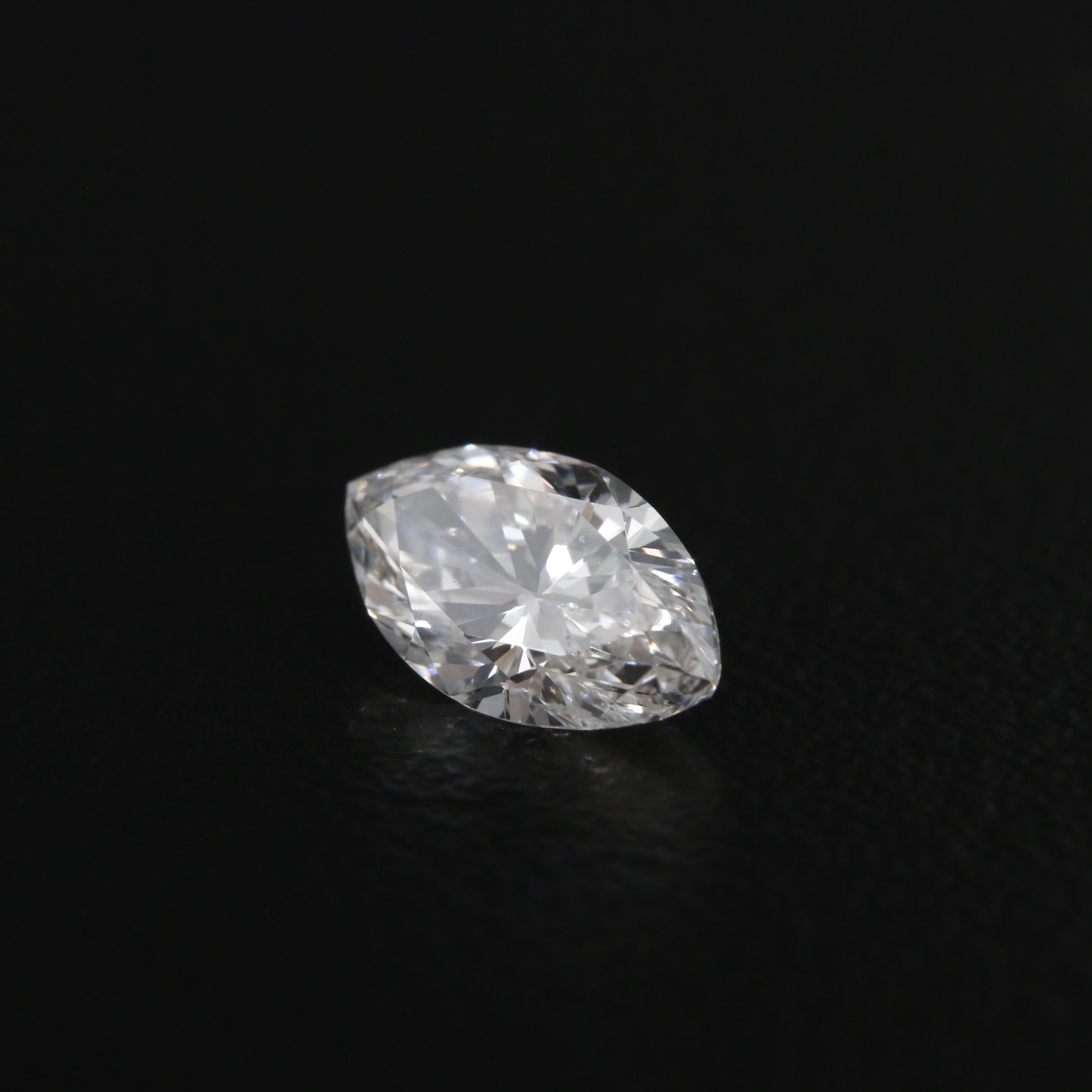 Loose 0.76 CT Marquise Cut Diamond