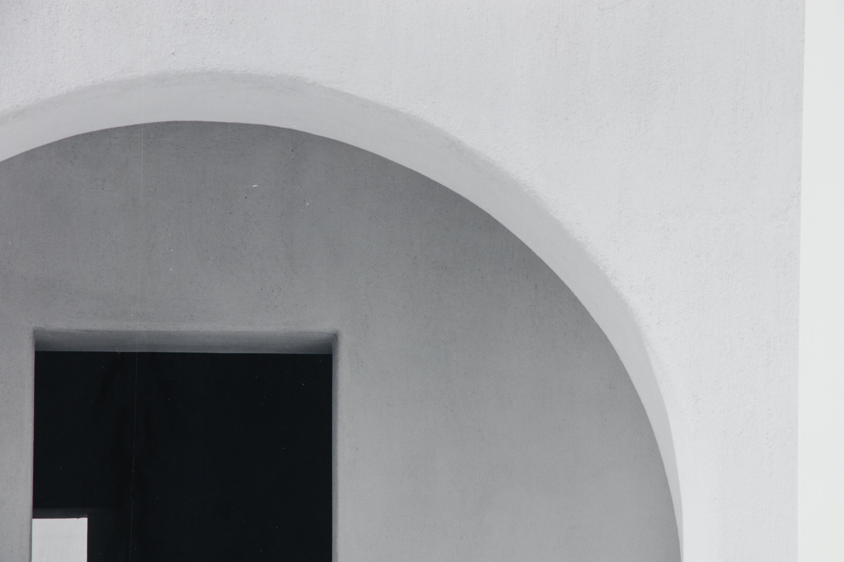 Howard Bond Silver Gelatin Photograph "Arch, Fira, Santorini", 2005