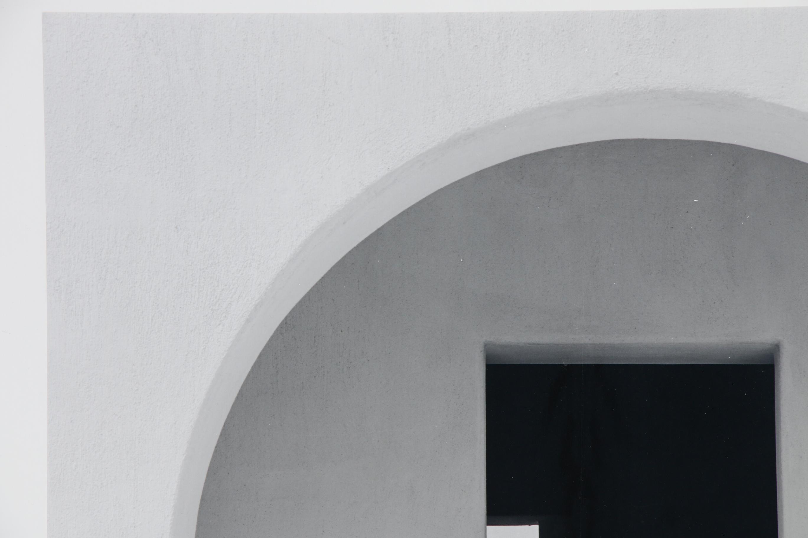 Howard Bond Silver Gelatin Photograph "Arch, Fira, Santorini", 2005