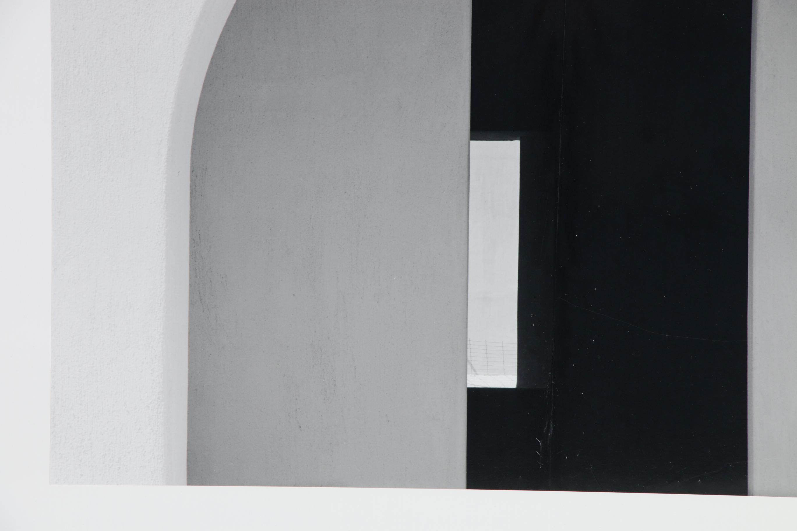 Howard Bond Silver Gelatin Photograph "Arch, Fira, Santorini", 2005