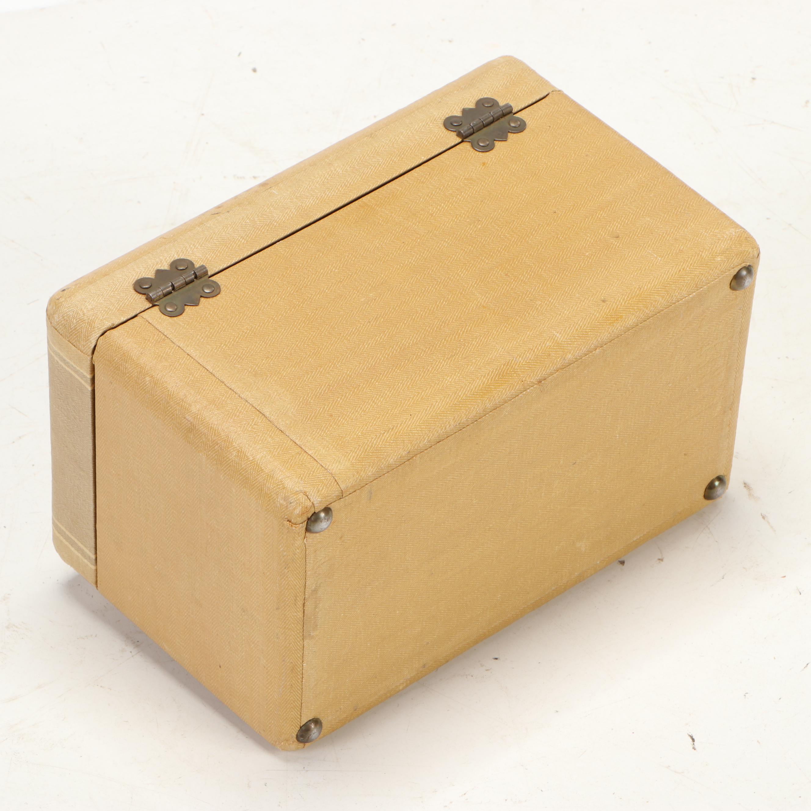 Anchor Brand Travelaire and Durabilt Luggage Suitcases with Train Case