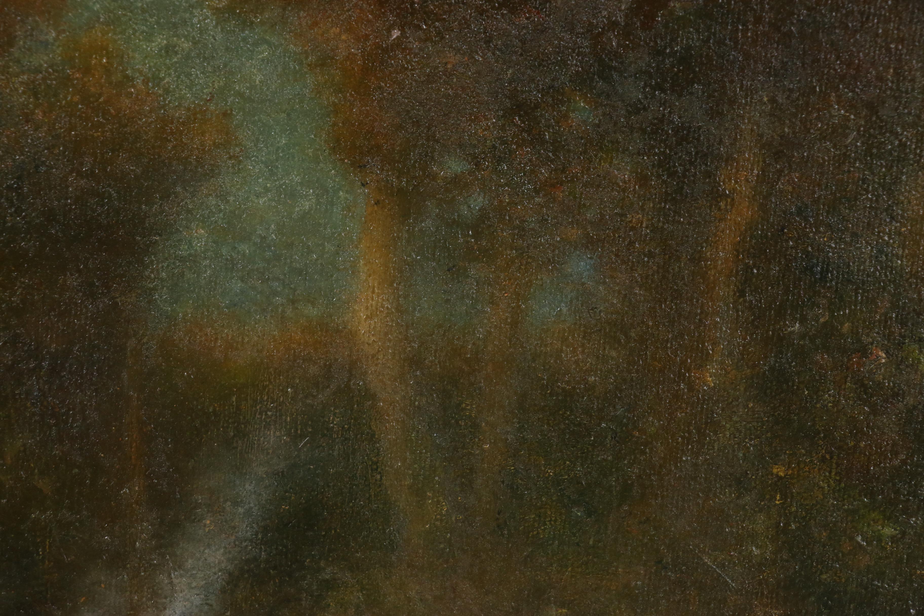 Joseph P. Grieco Landscape Oil Painting "Moonlight Wish"