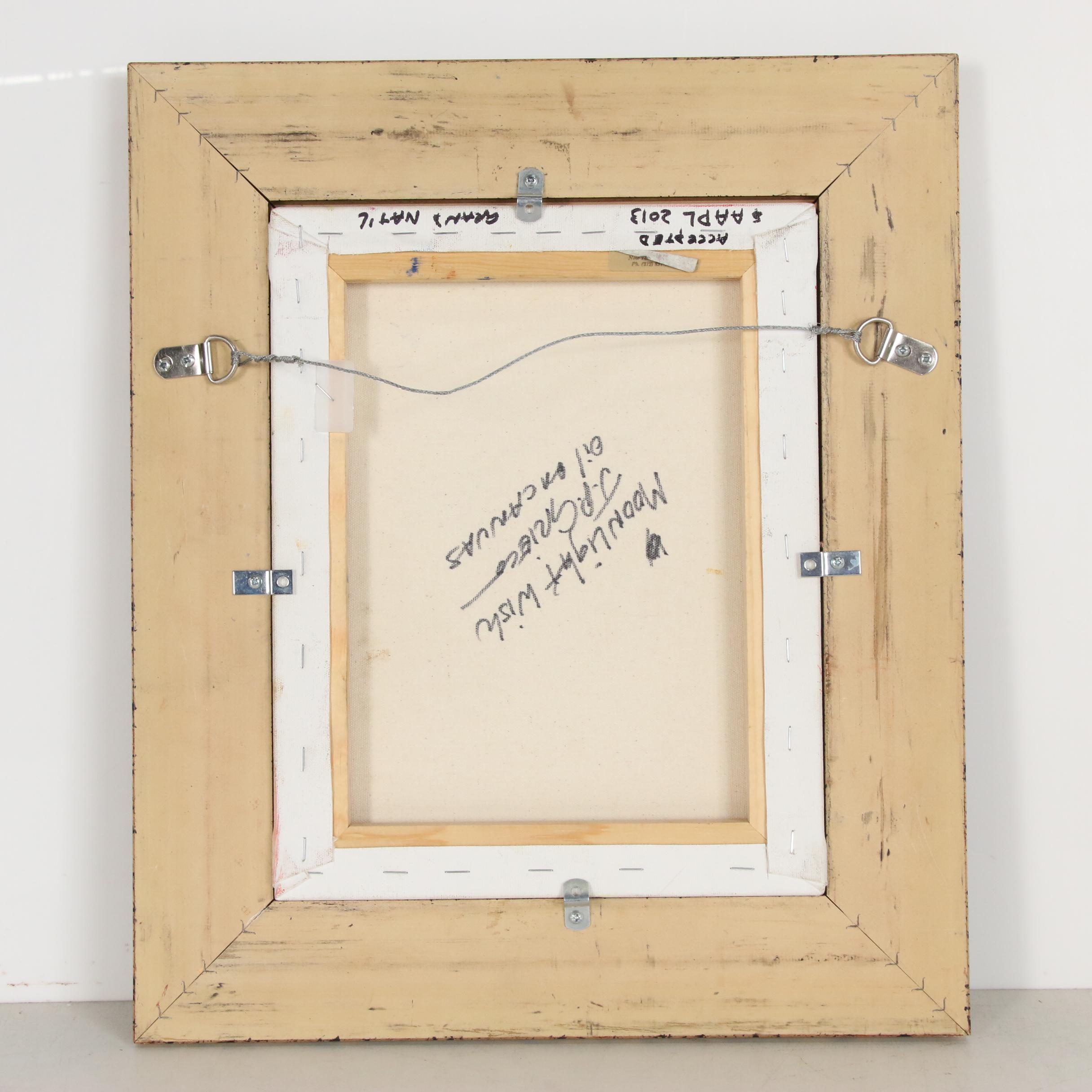 Joseph P. Grieco Landscape Oil Painting "Moonlight Wish"