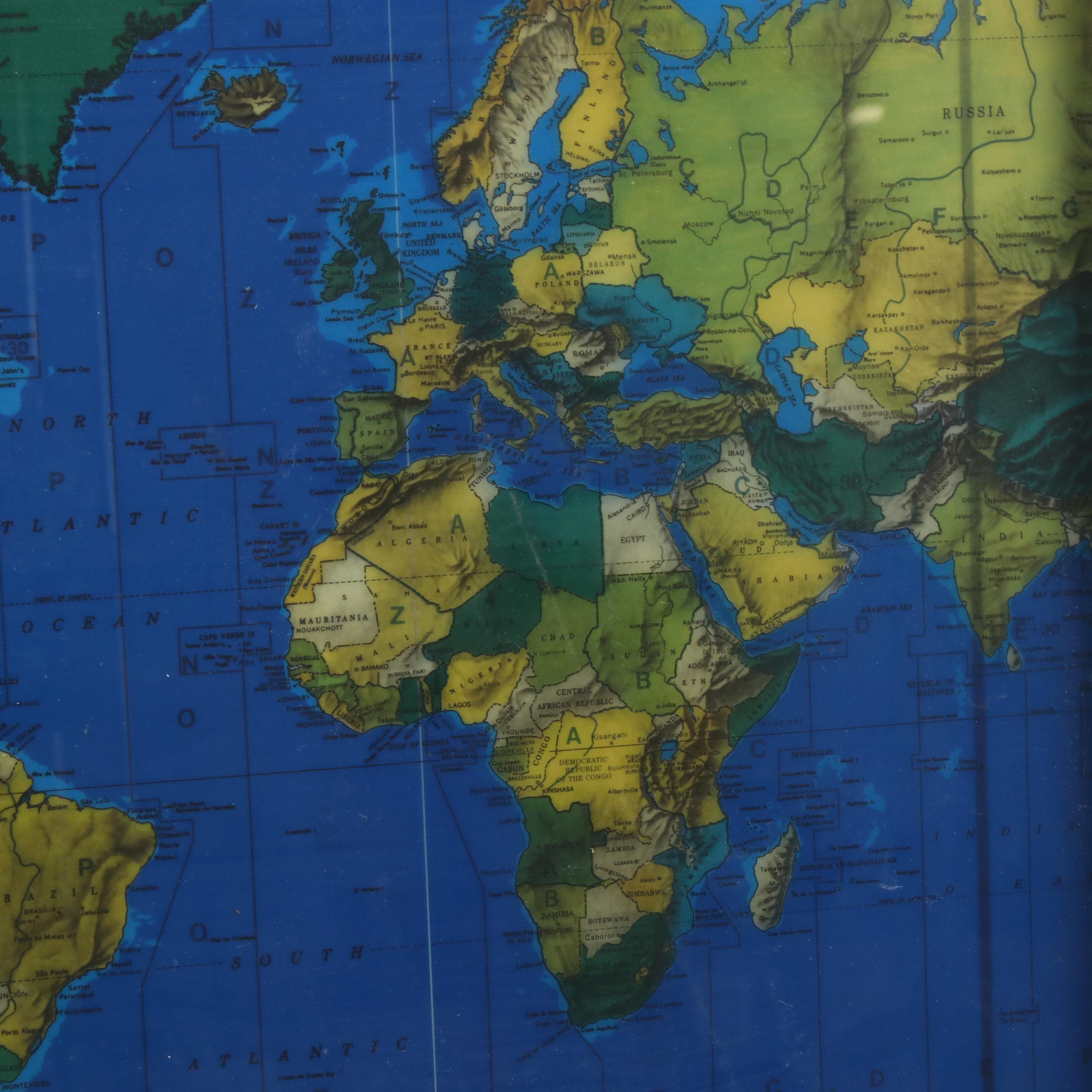 Kilburg "Geochron" World Clock, 2006