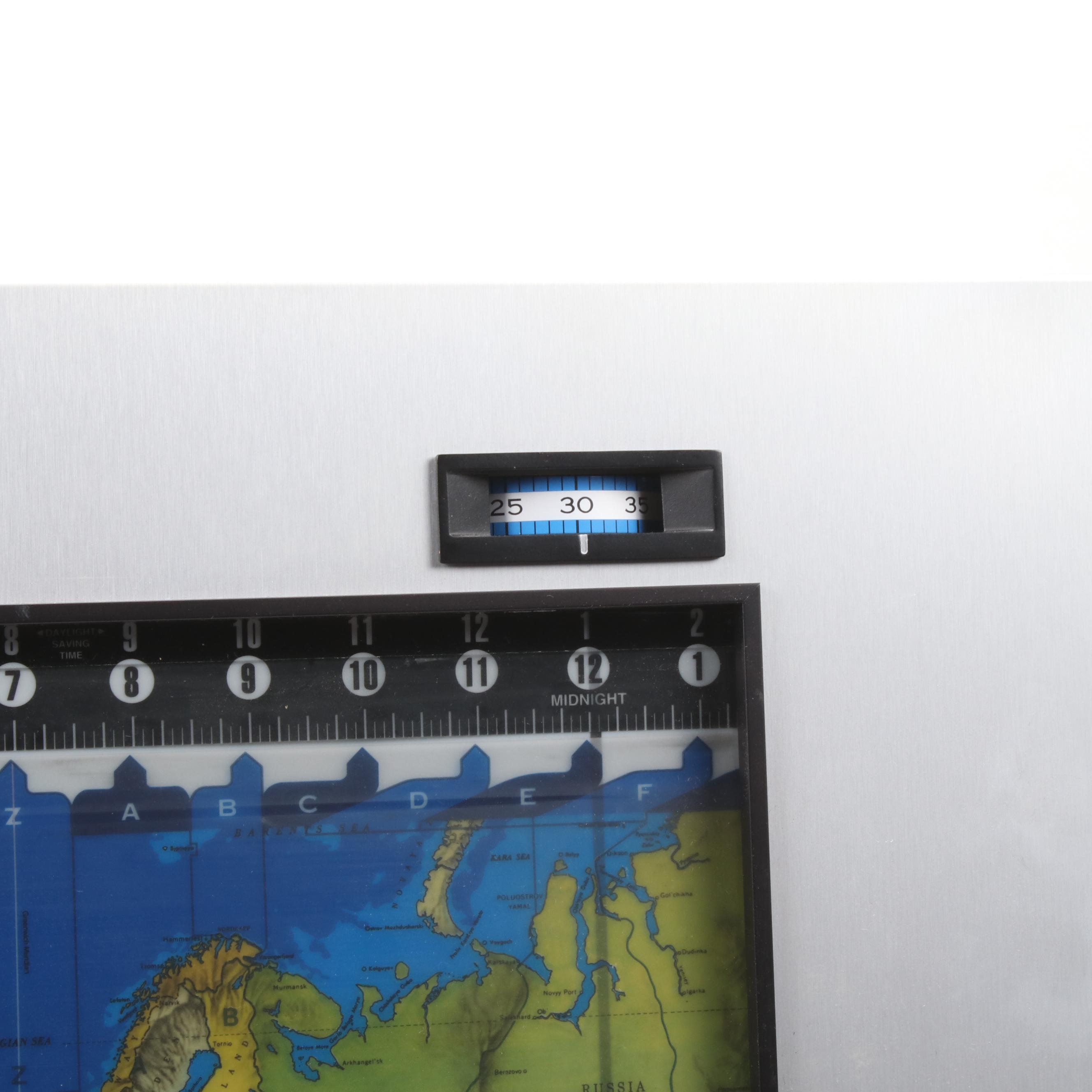Kilburg "Geochron" World Clock, 2006