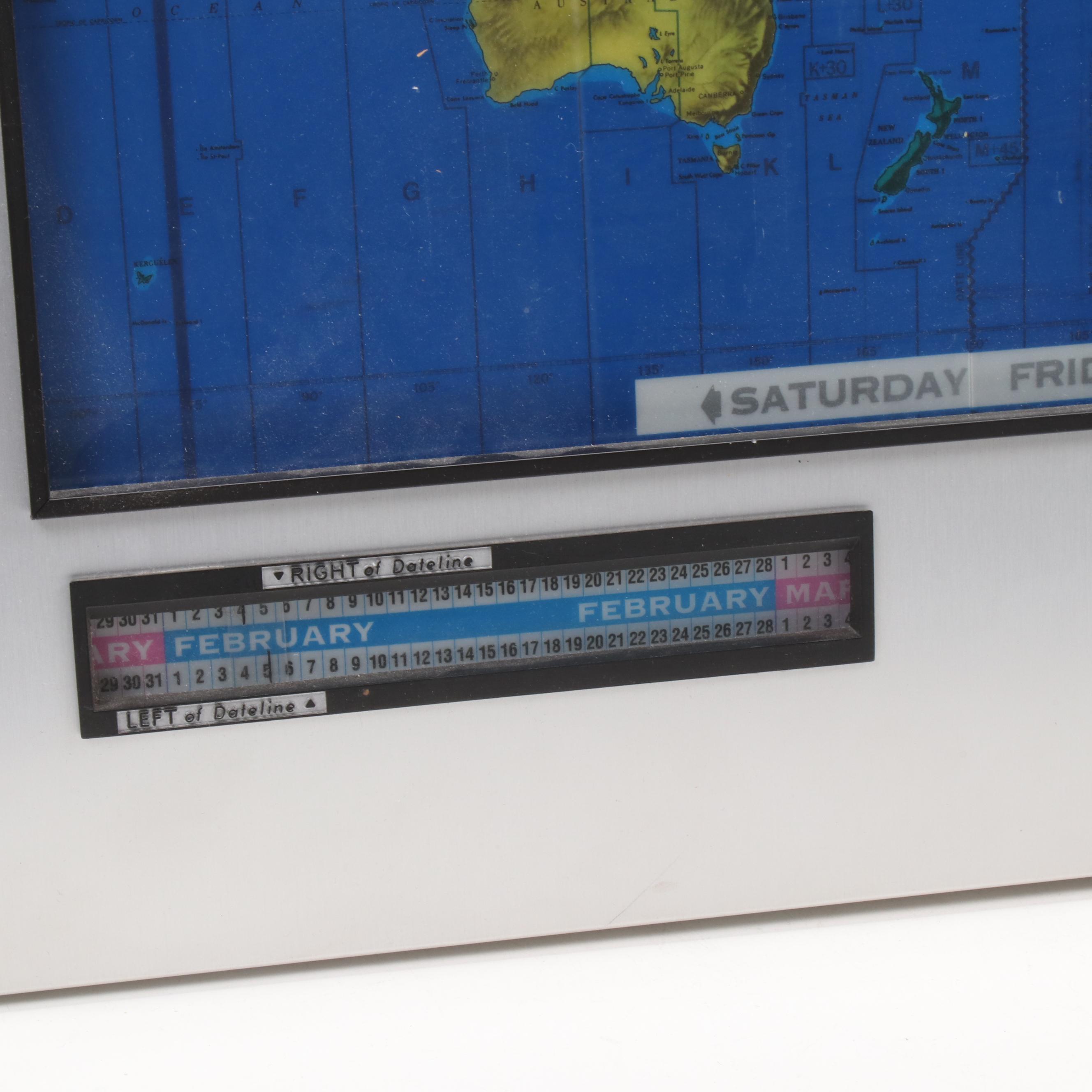 Kilburg "Geochron" World Clock, 2006