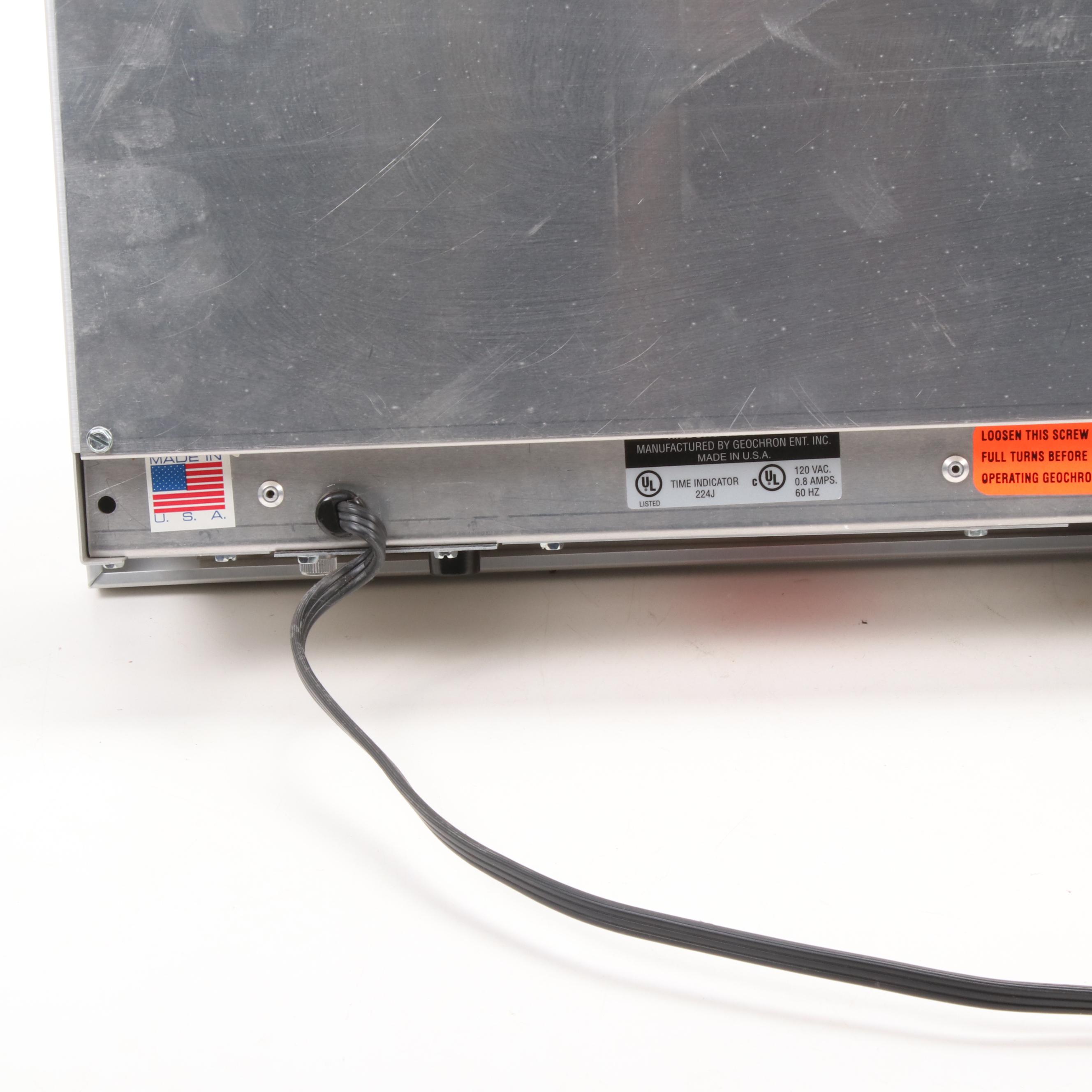 Kilburg "Geochron" World Clock, 2006