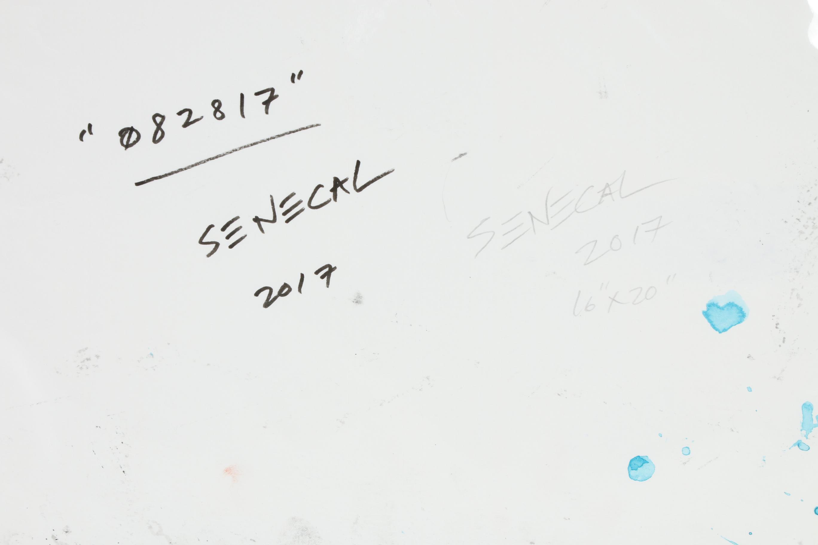 David Senecal Acrylic Painting "082817"