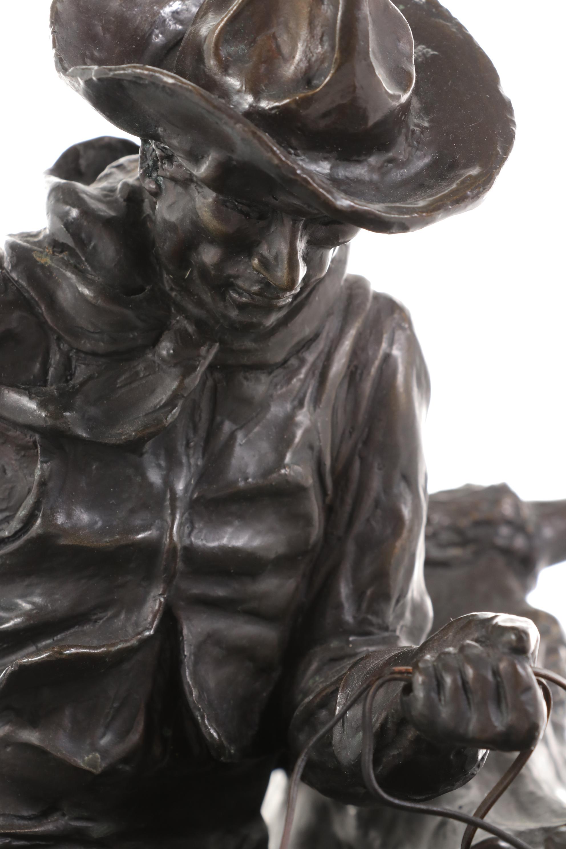 Bronze Sculpture after Frederic Remington "Stampede"