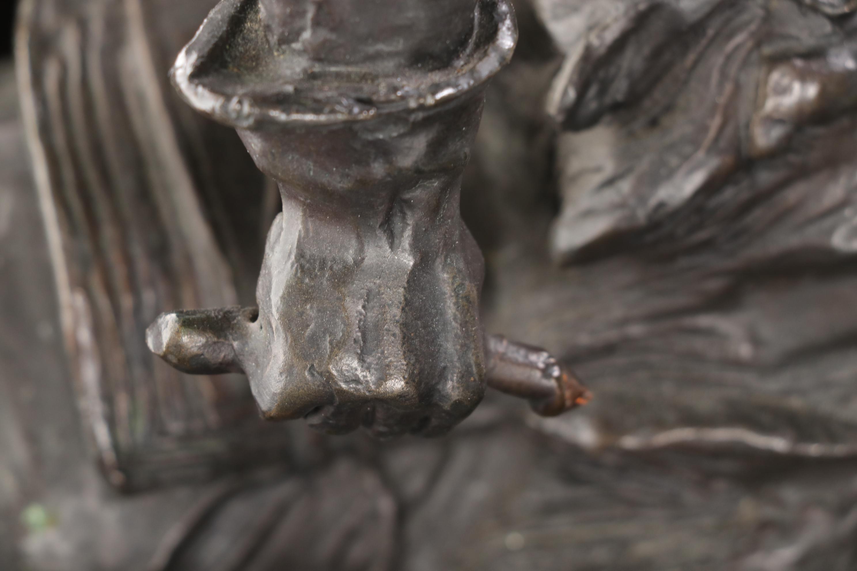 Bronze Sculpture after Frederic Remington "Stampede"