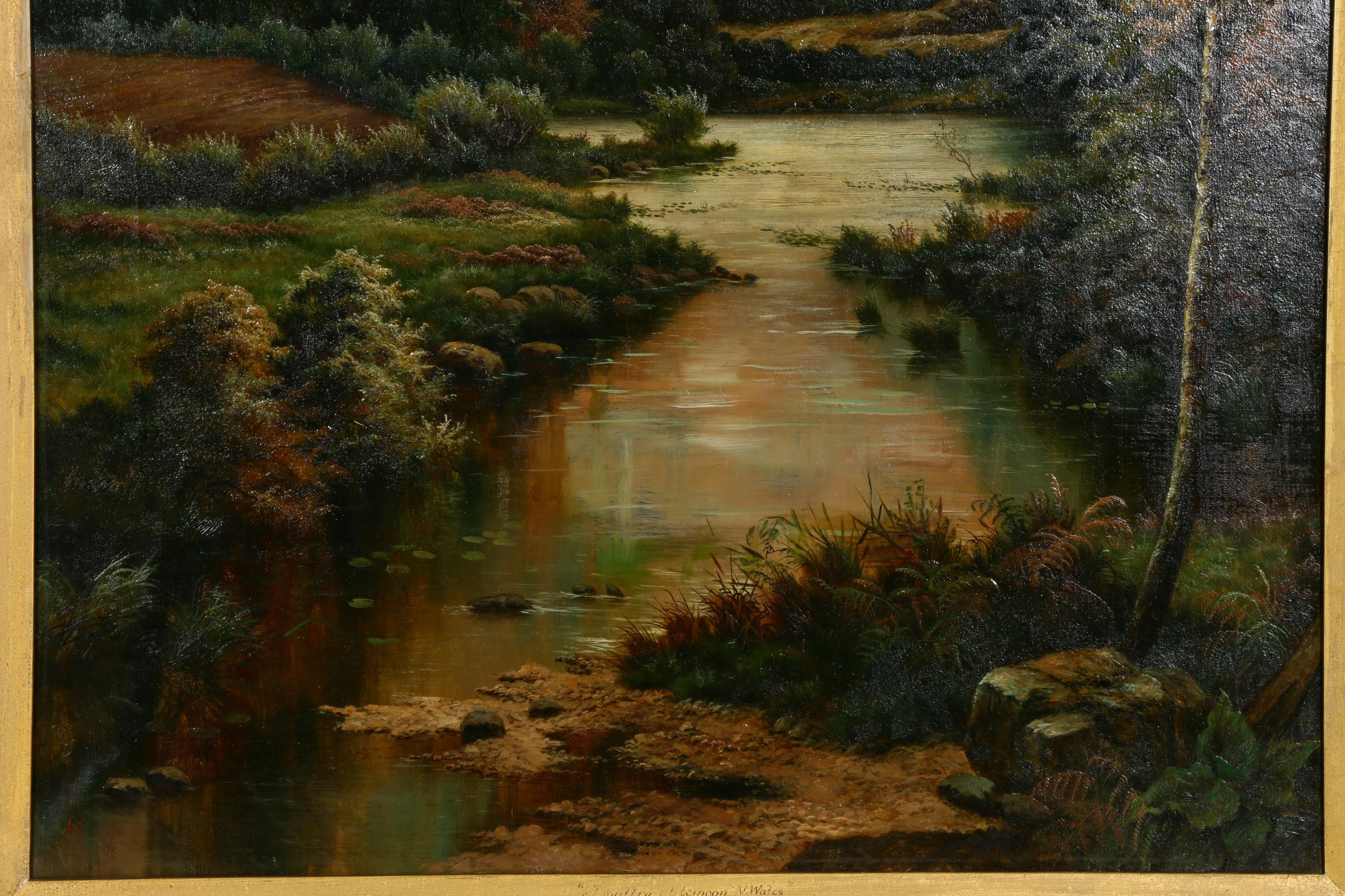 Henry John Livens Welsh Landscape Oil Painting, Early to Mid 20th Century