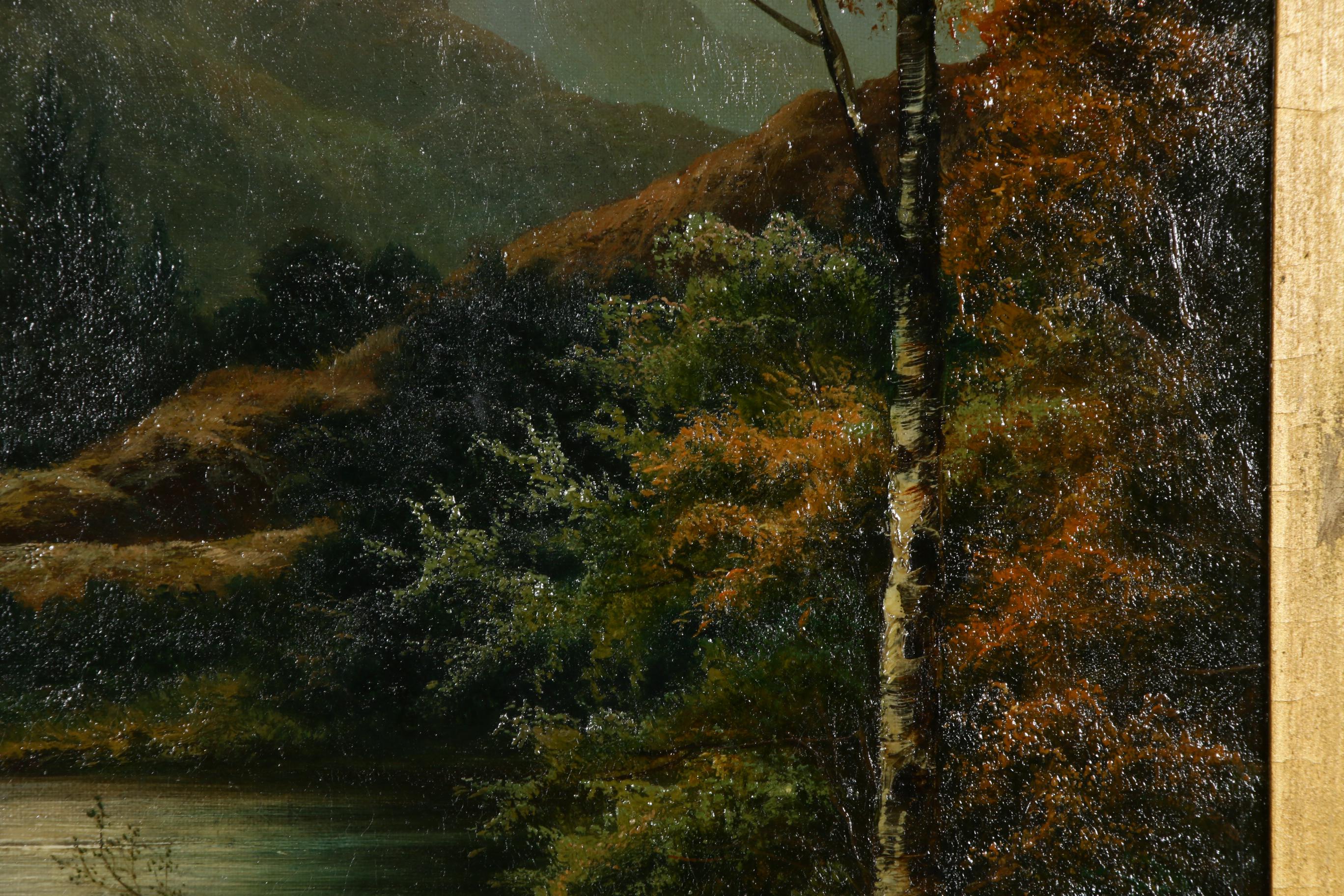 Henry John Livens Welsh Landscape Oil Painting, Early to Mid 20th Century