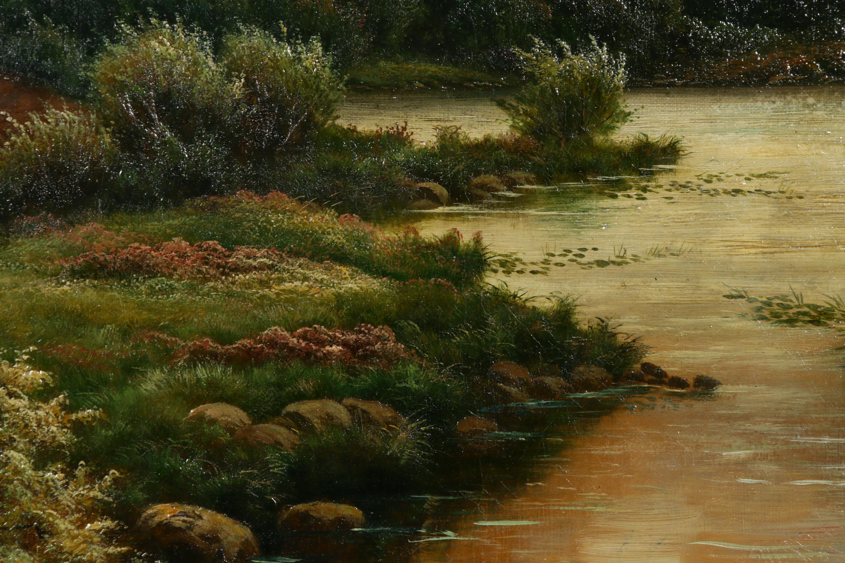 Henry John Livens Welsh Landscape Oil Painting, Early to Mid 20th Century