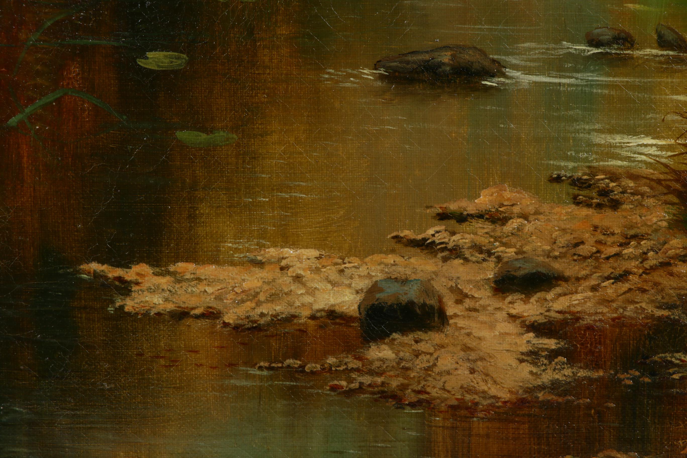 Henry John Livens Welsh Landscape Oil Painting, Early to Mid 20th Century