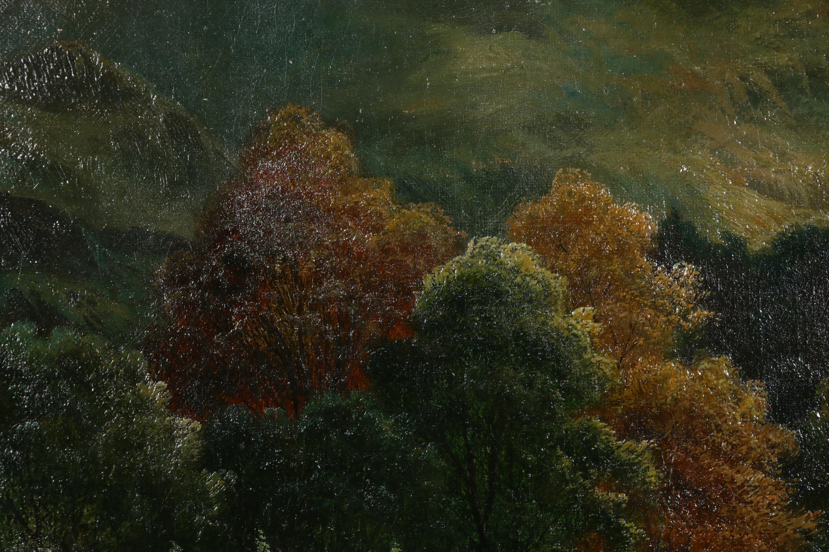 Henry John Livens Welsh Landscape Oil Painting, Early to Mid 20th Century