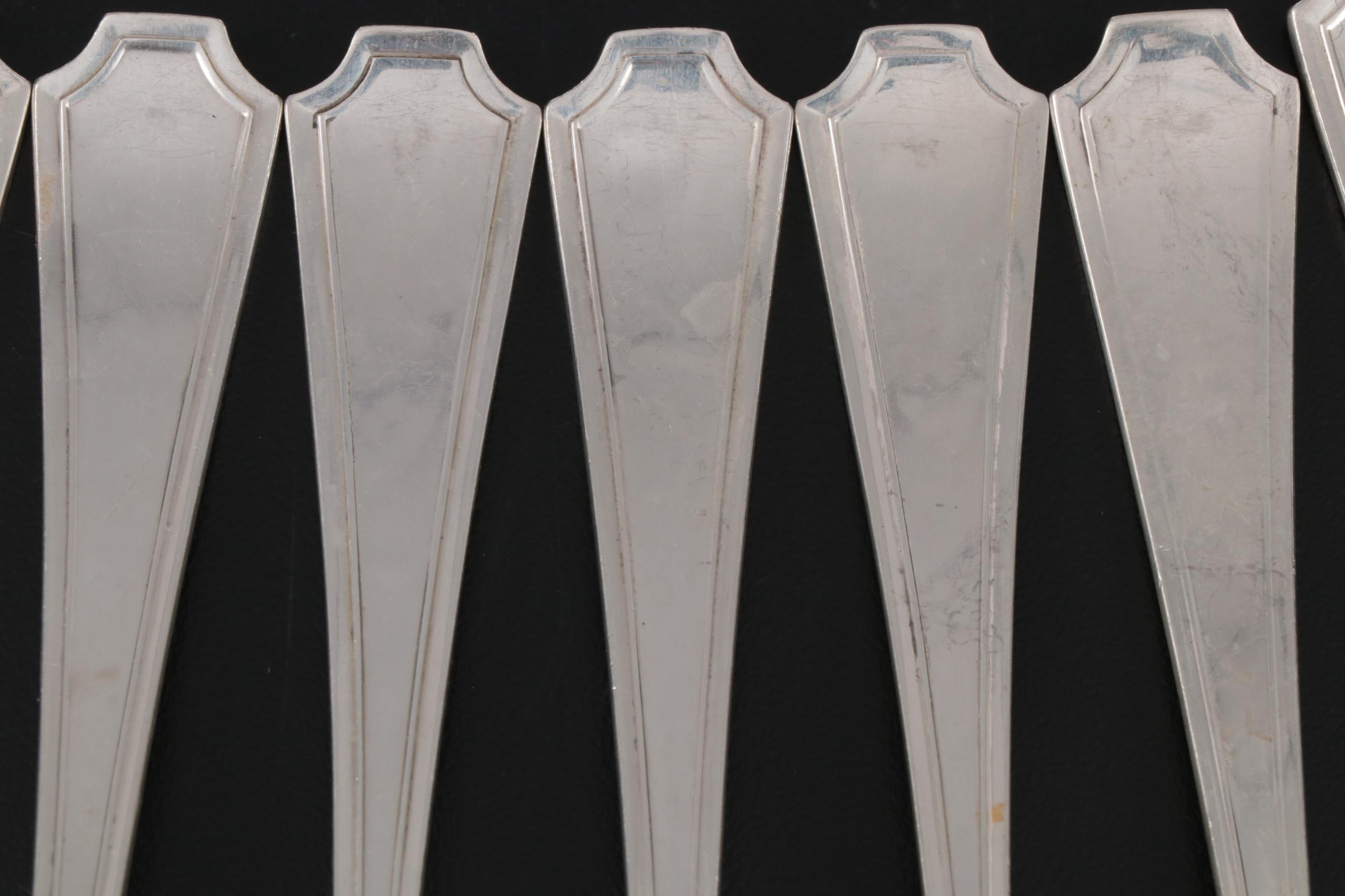 Gorham "Fairfax" Sterling Silver Flatware and Serving Utensils