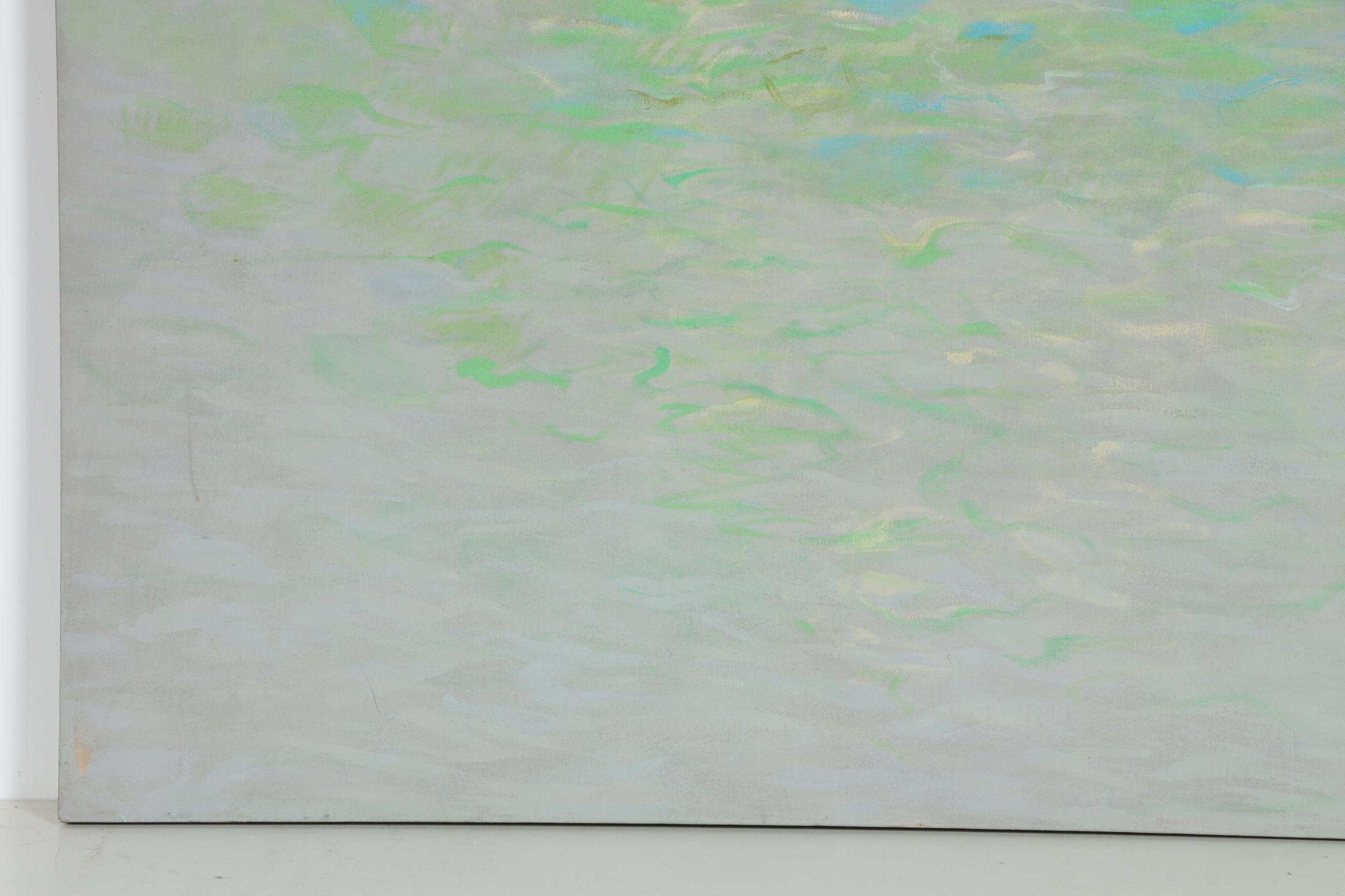 James Wilson Rayen Oil Painting "A Few Green Leaves"