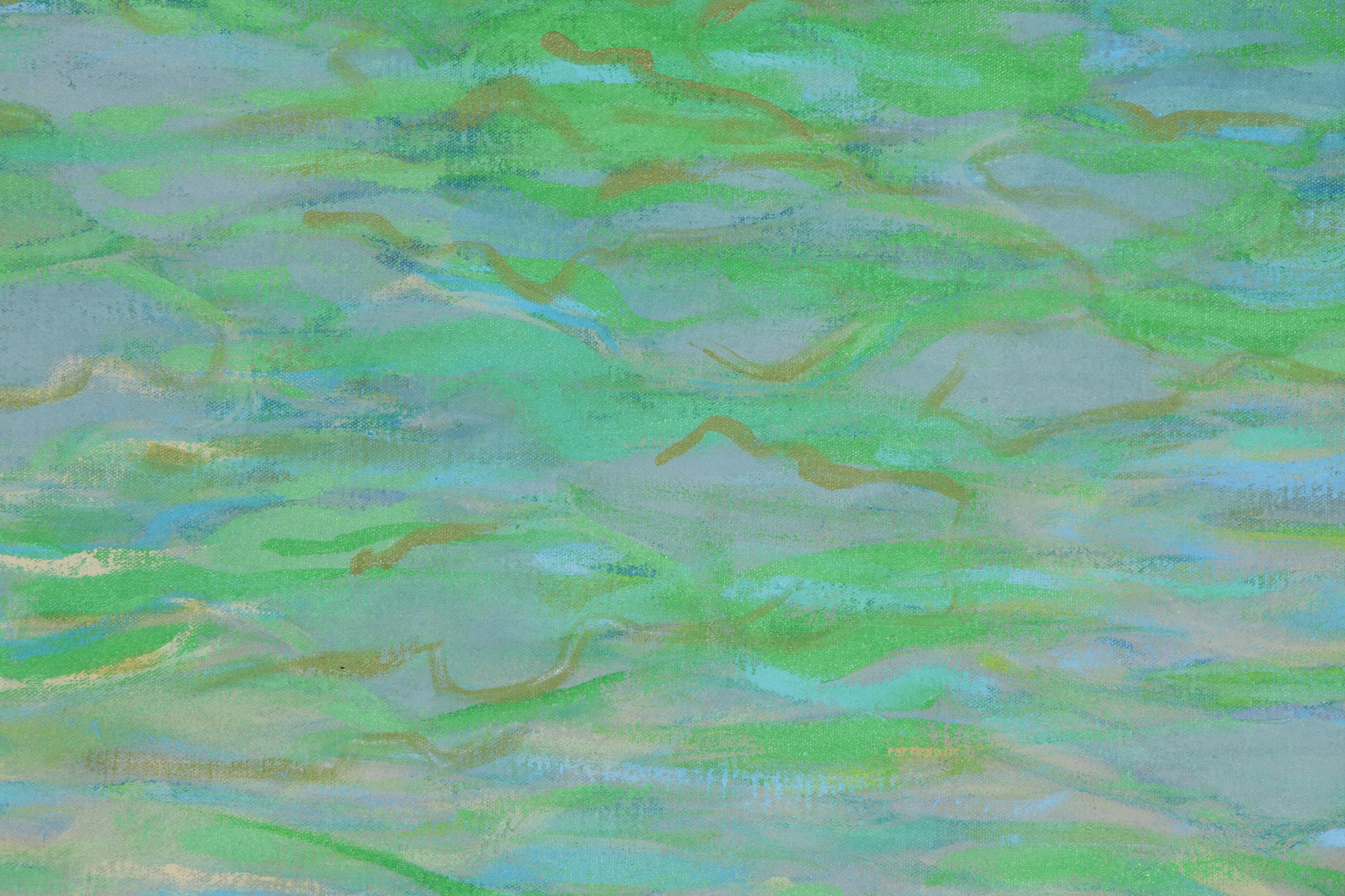 James Wilson Rayen Oil Painting "A Few Green Leaves"