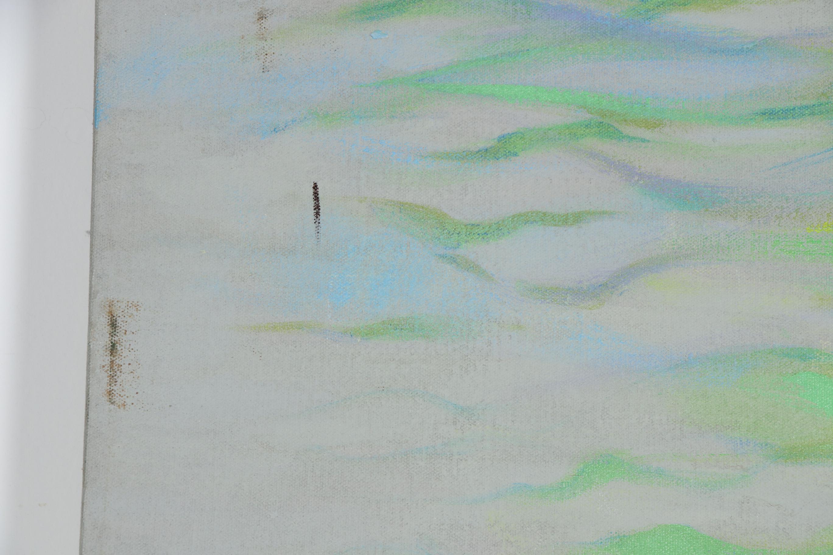 James Wilson Rayen Oil Painting "A Few Green Leaves"