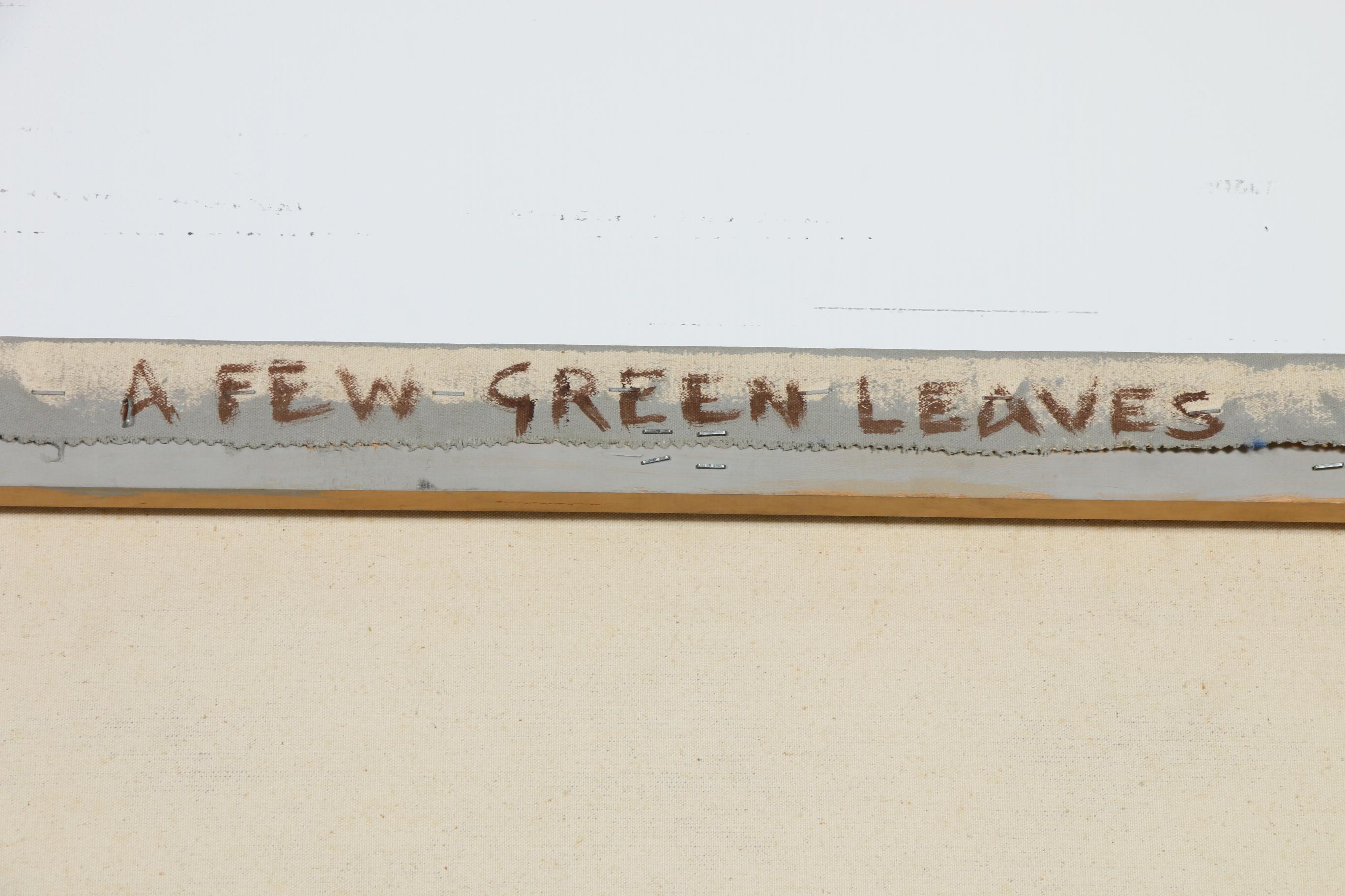 James Wilson Rayen Oil Painting "A Few Green Leaves"