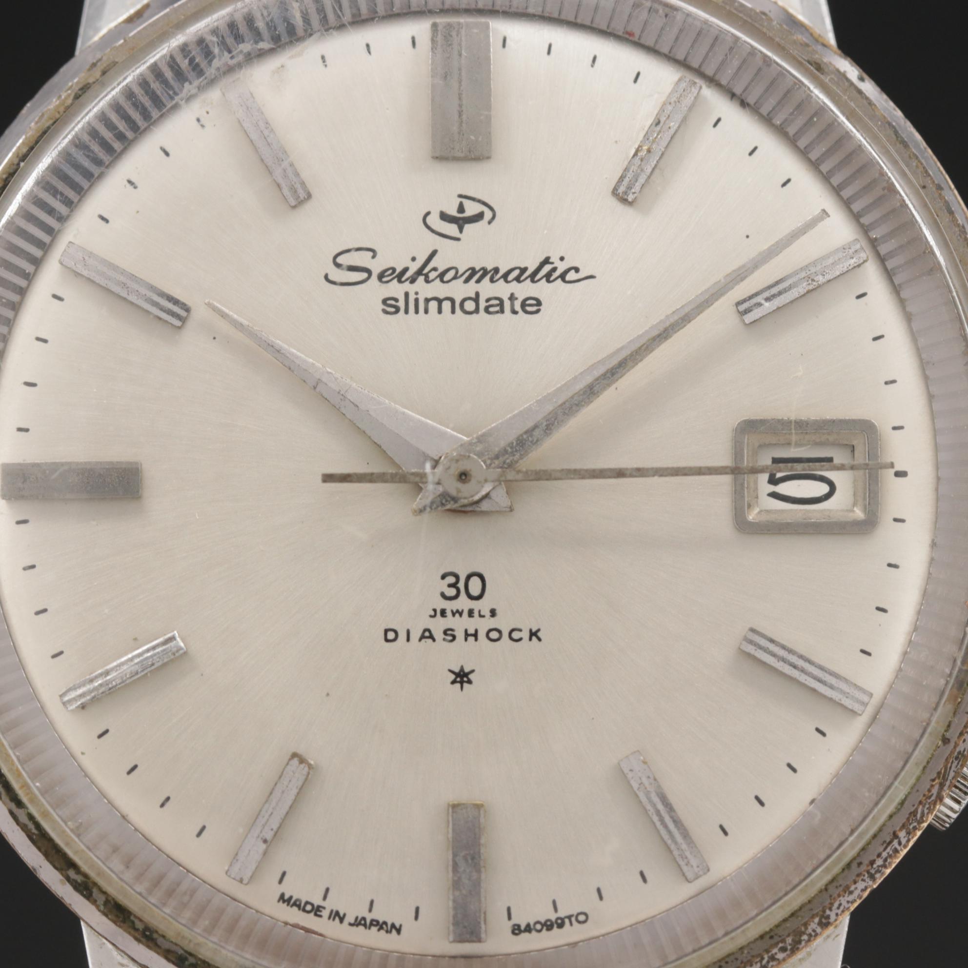 Seikomatic Slimdate Automatic Watch, Circa 1964