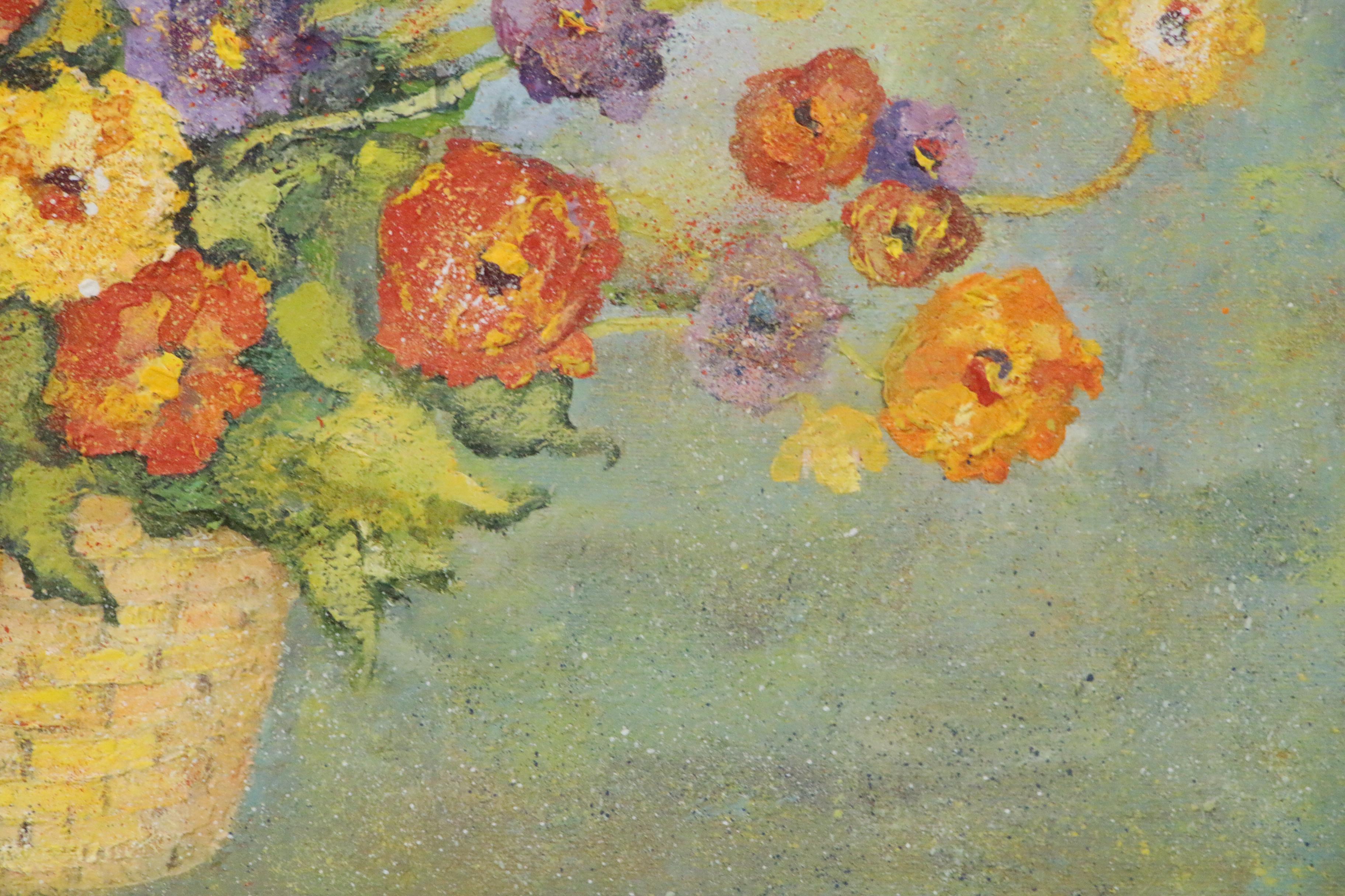 Wanda Prillaman Oil Painting "Ranunculus"