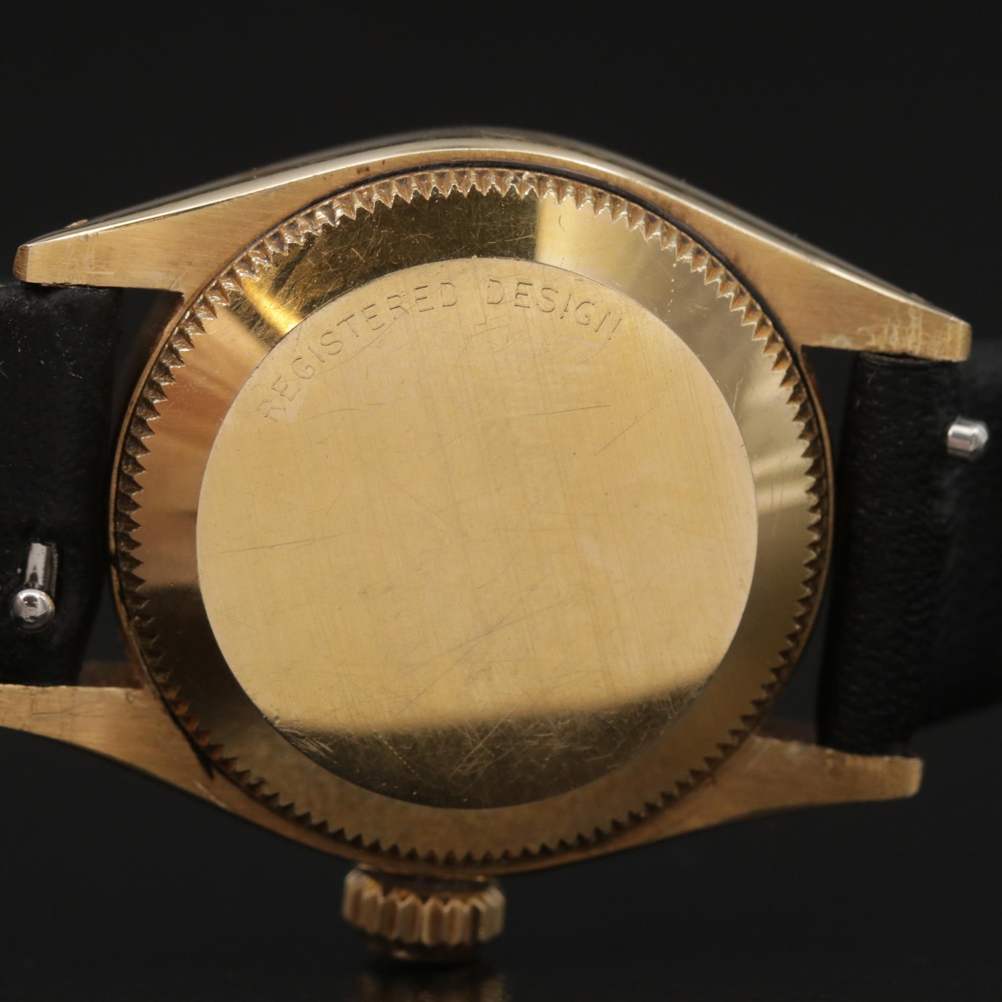 1958 Rolex "Oyster Perpetual" 14K Gold Automatic Watch