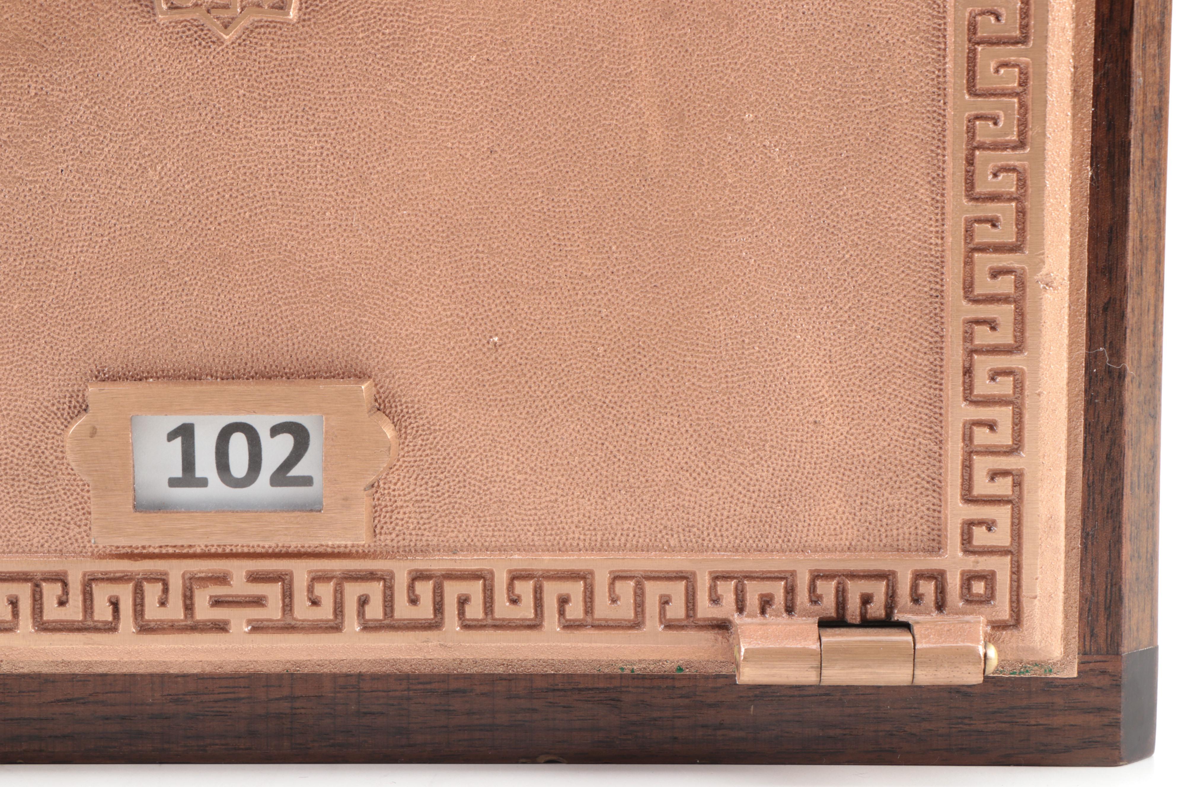 Limited Edition US Post Office Converted Lockbox Bank, Early 20th Century