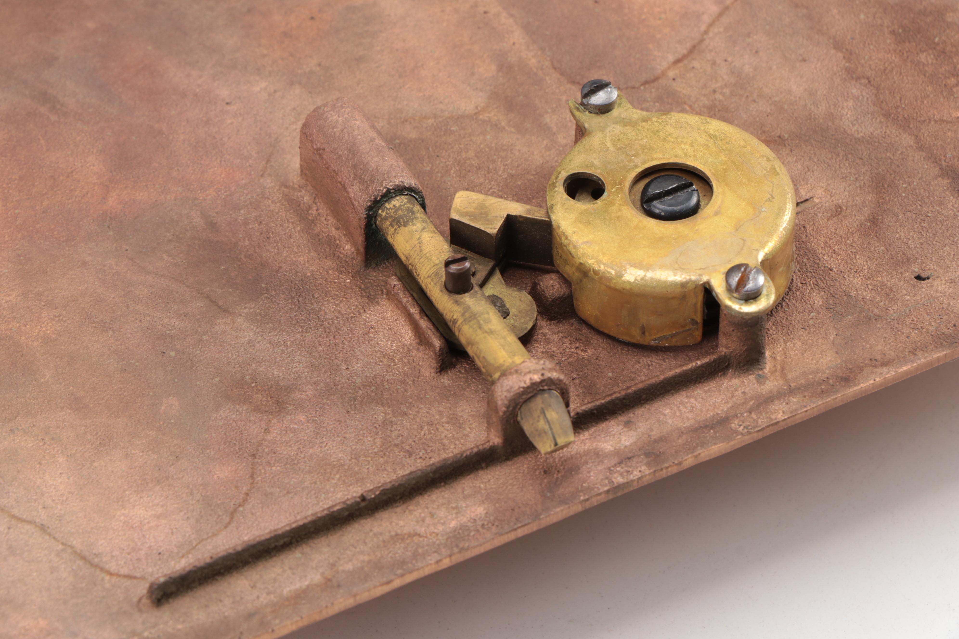 Limited Edition US Post Office Converted Lockbox Bank, Early 20th Century