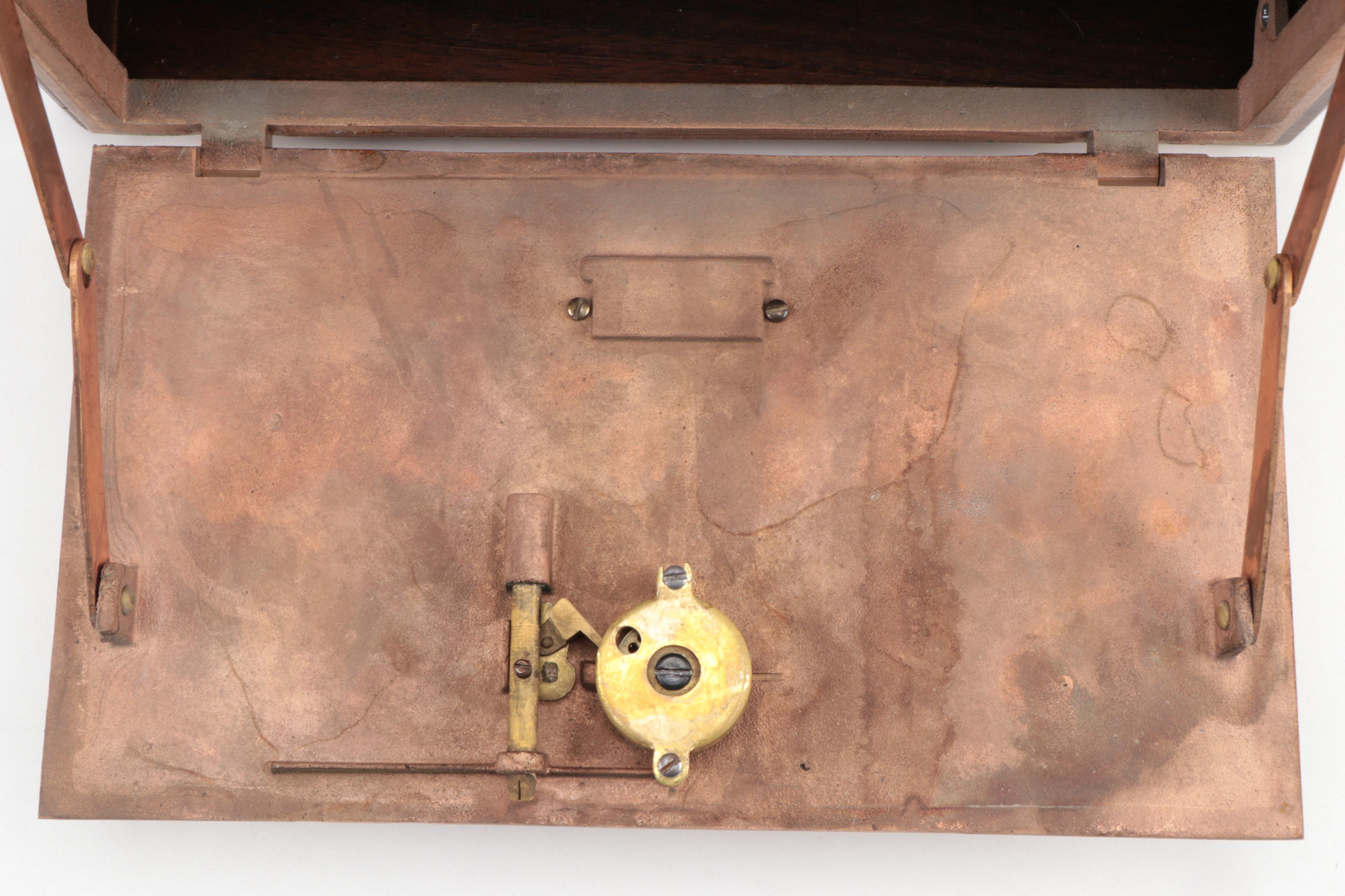 Limited Edition US Post Office Converted Lockbox Bank, Early 20th Century