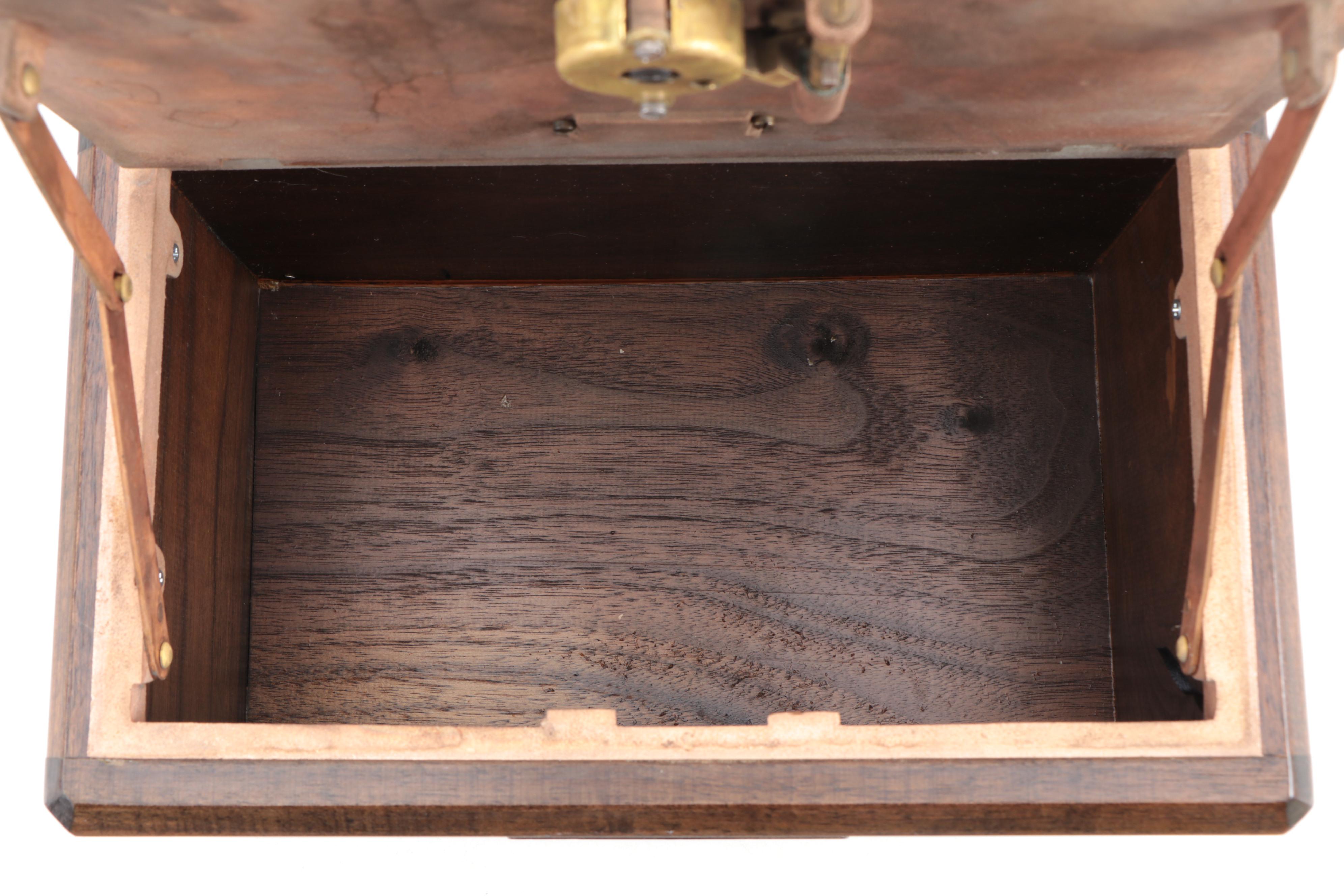 Limited Edition US Post Office Converted Lockbox Bank, Early 20th Century