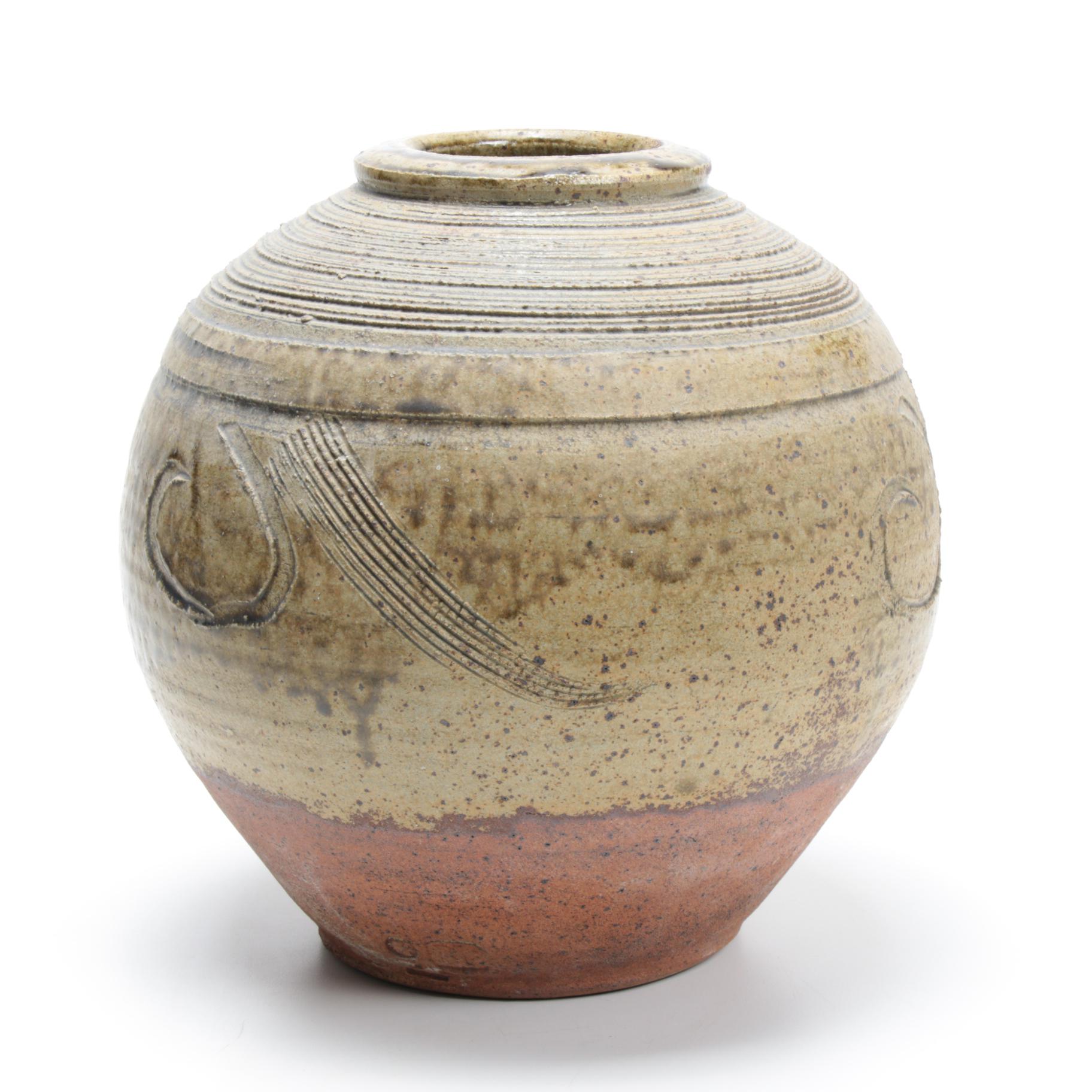 Bernard Leach Studio Pottery Vase