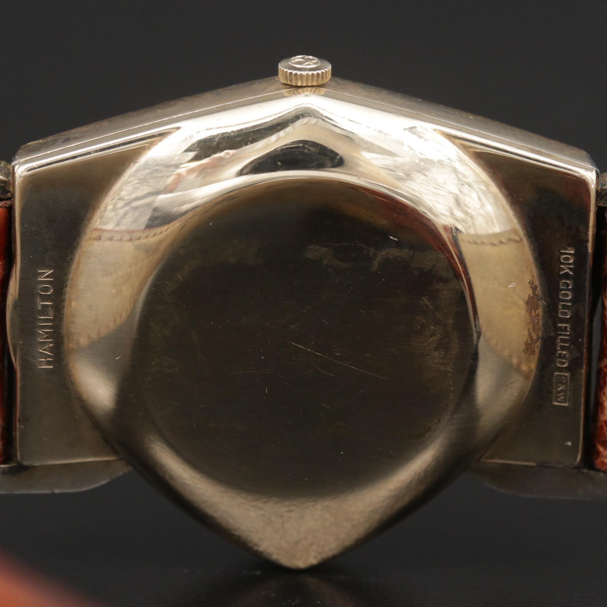 Hamilton Pacer 10K Gold Filled Electric Watch, Vintage