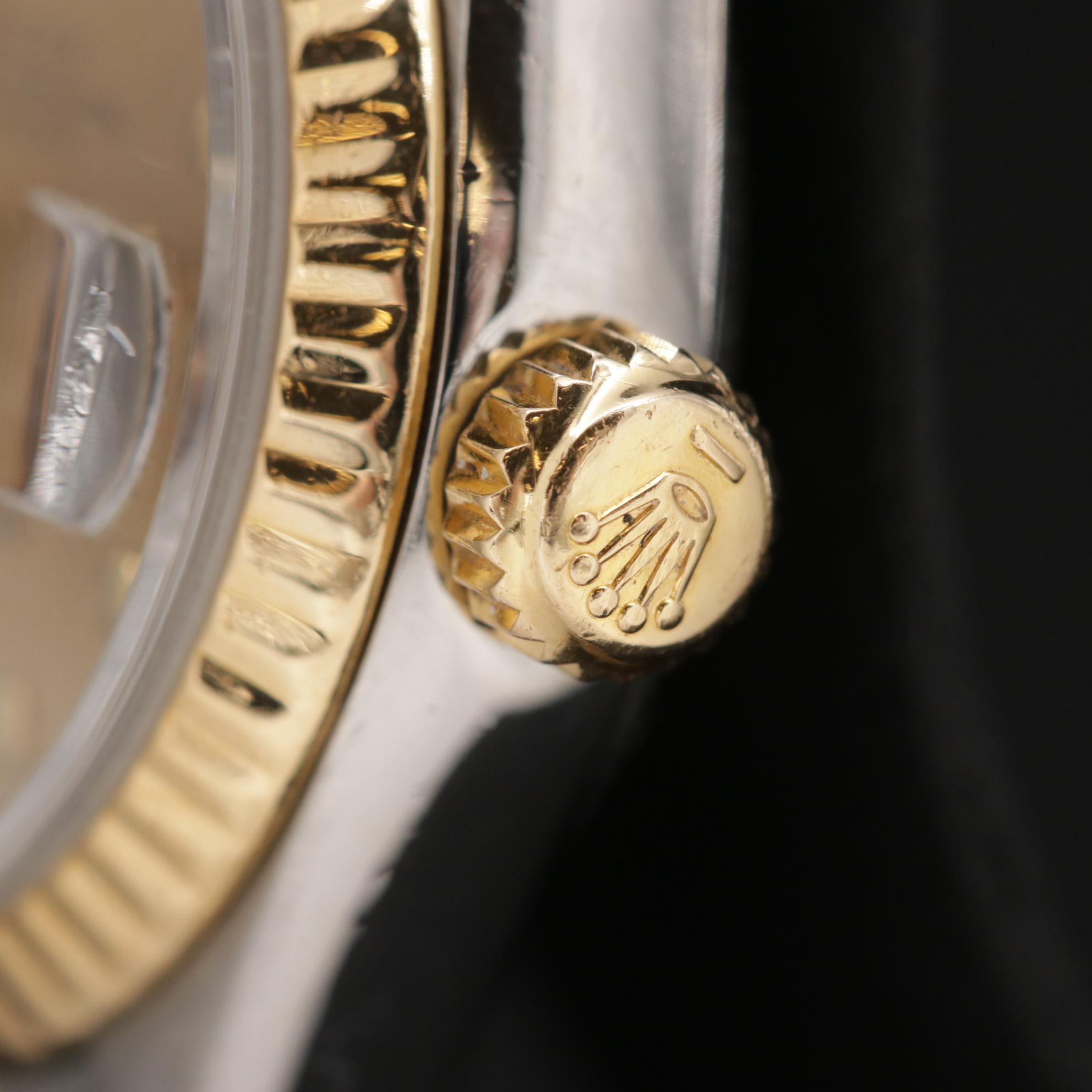 1987 Rolex Datejust 18K Gold and Stainless Steel Automatic Watch