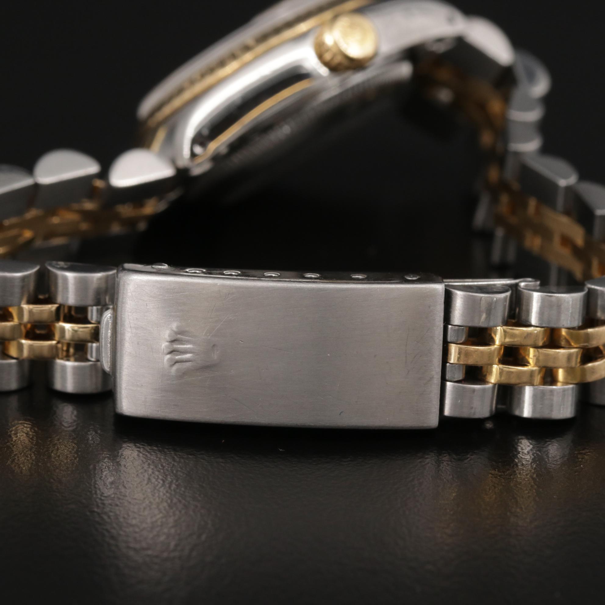 1987 Rolex Datejust 18K Gold and Stainless Steel Automatic Watch