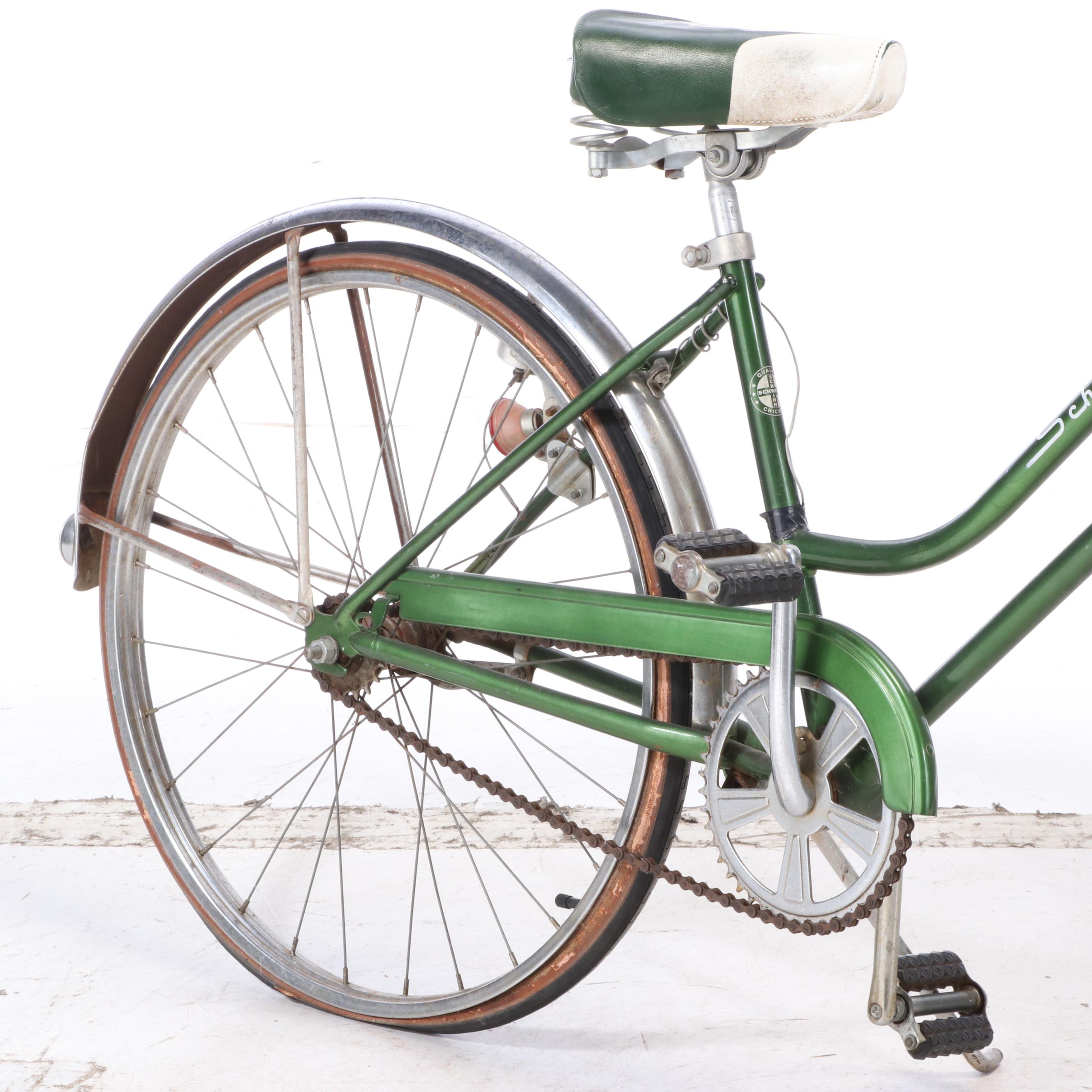Schwinn "Breeze" Campus Women's Bicycle in Green, circa 1959