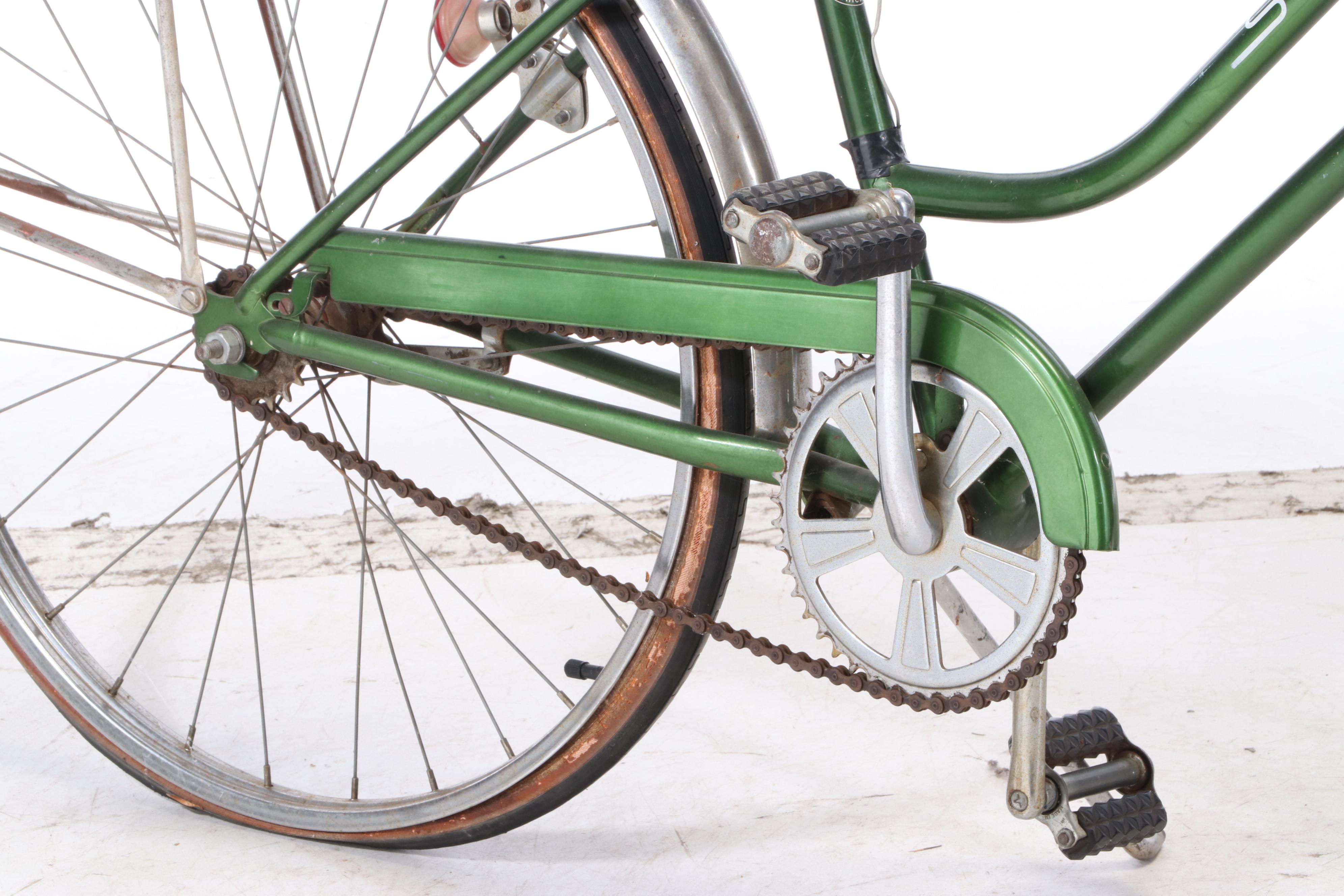 Schwinn "Breeze" Campus Women's Bicycle in Green, circa 1959