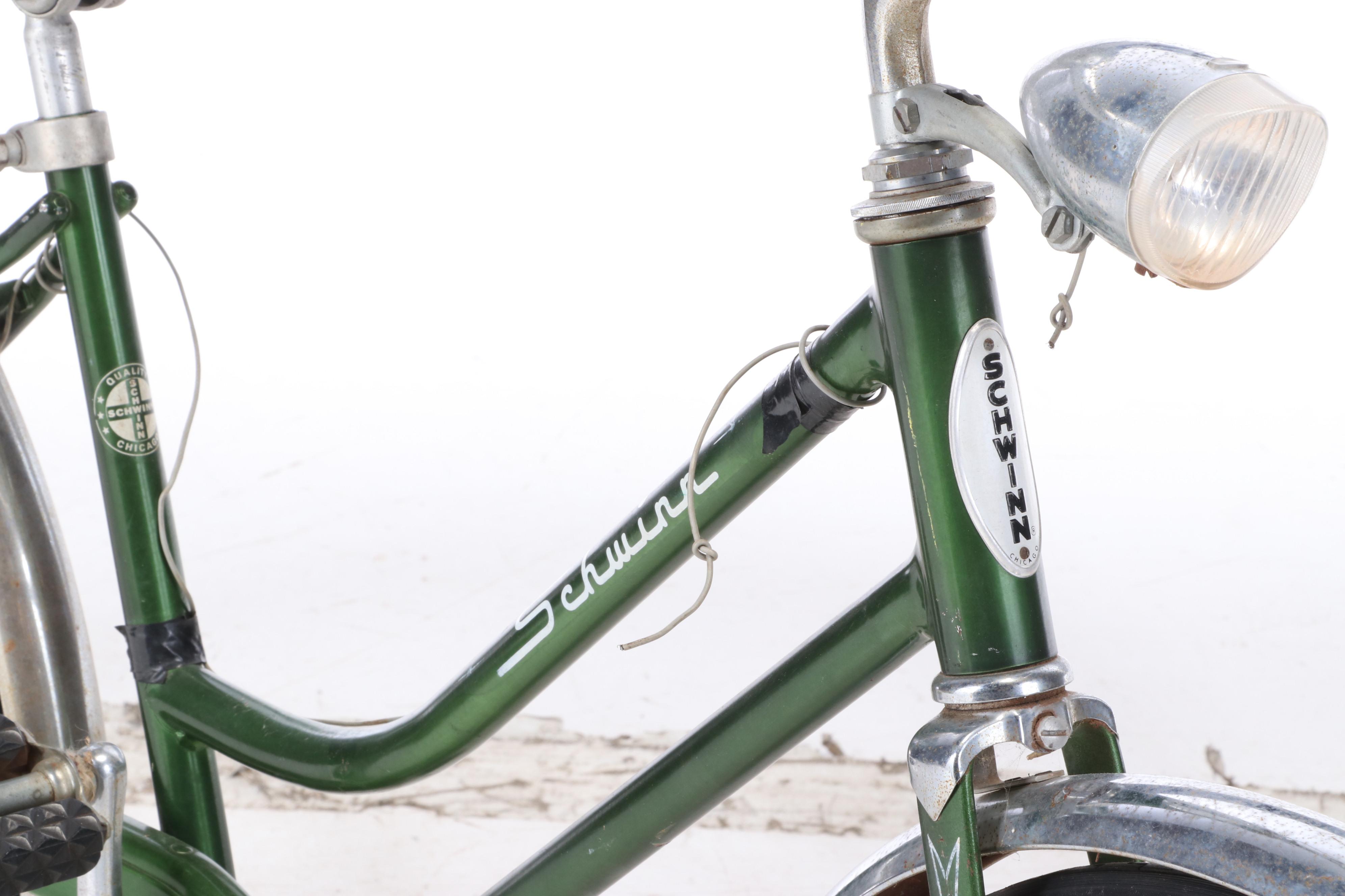 Schwinn "Breeze" Campus Women's Bicycle in Green, circa 1959