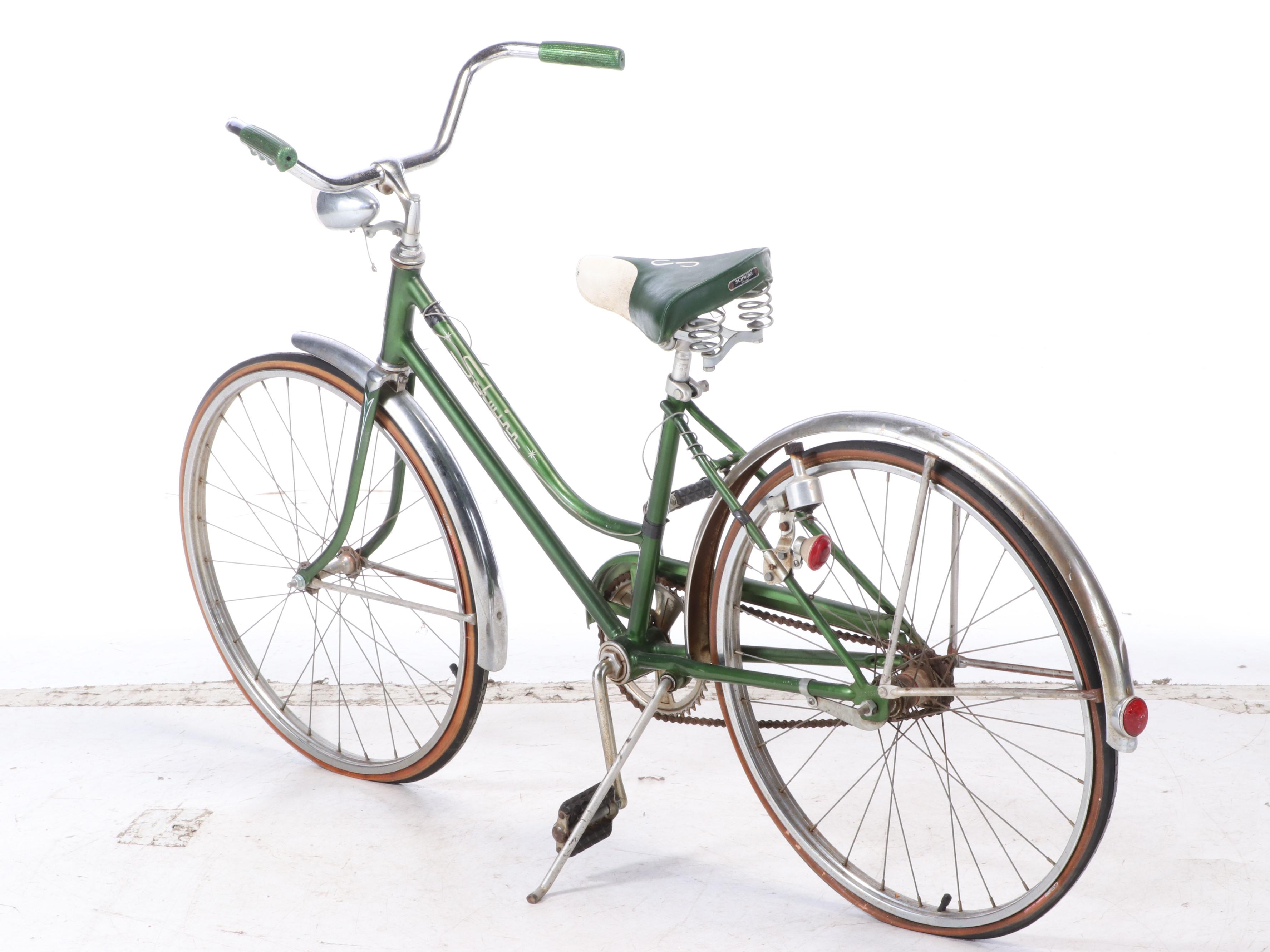 Schwinn "Breeze" Campus Women's Bicycle in Green, circa 1959