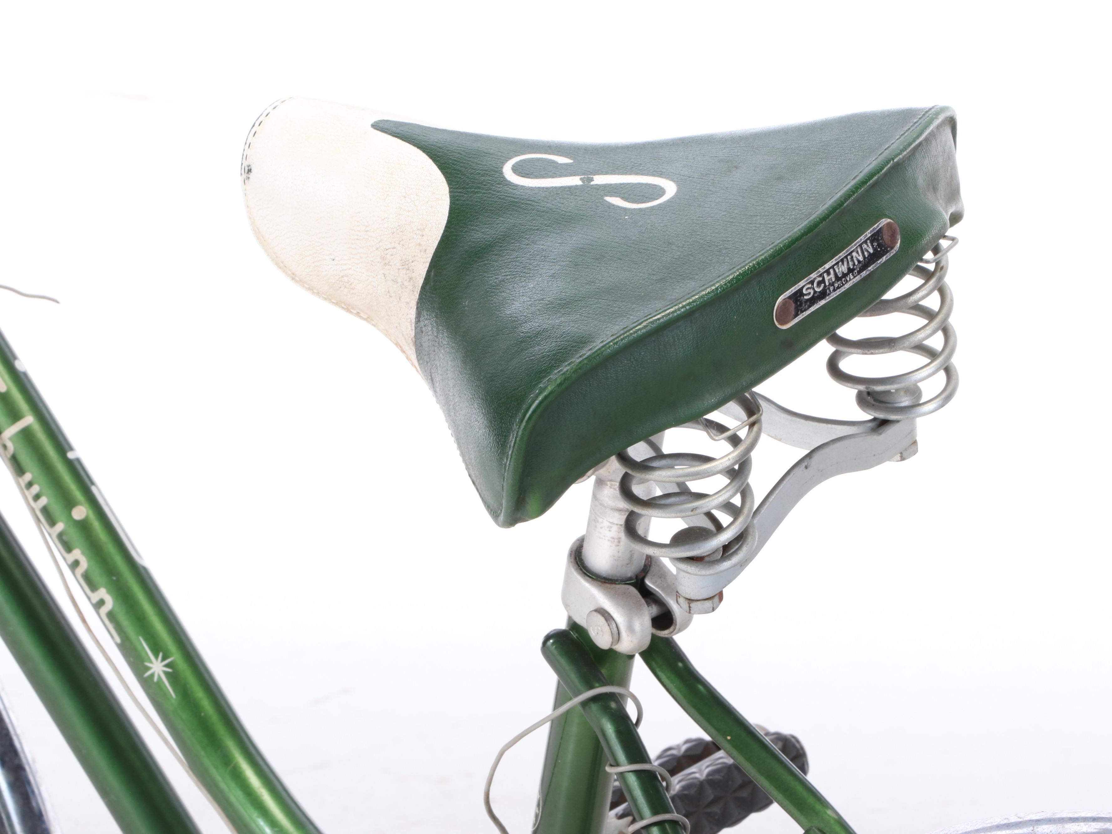 Schwinn "Breeze" Campus Women's Bicycle in Green, circa 1959