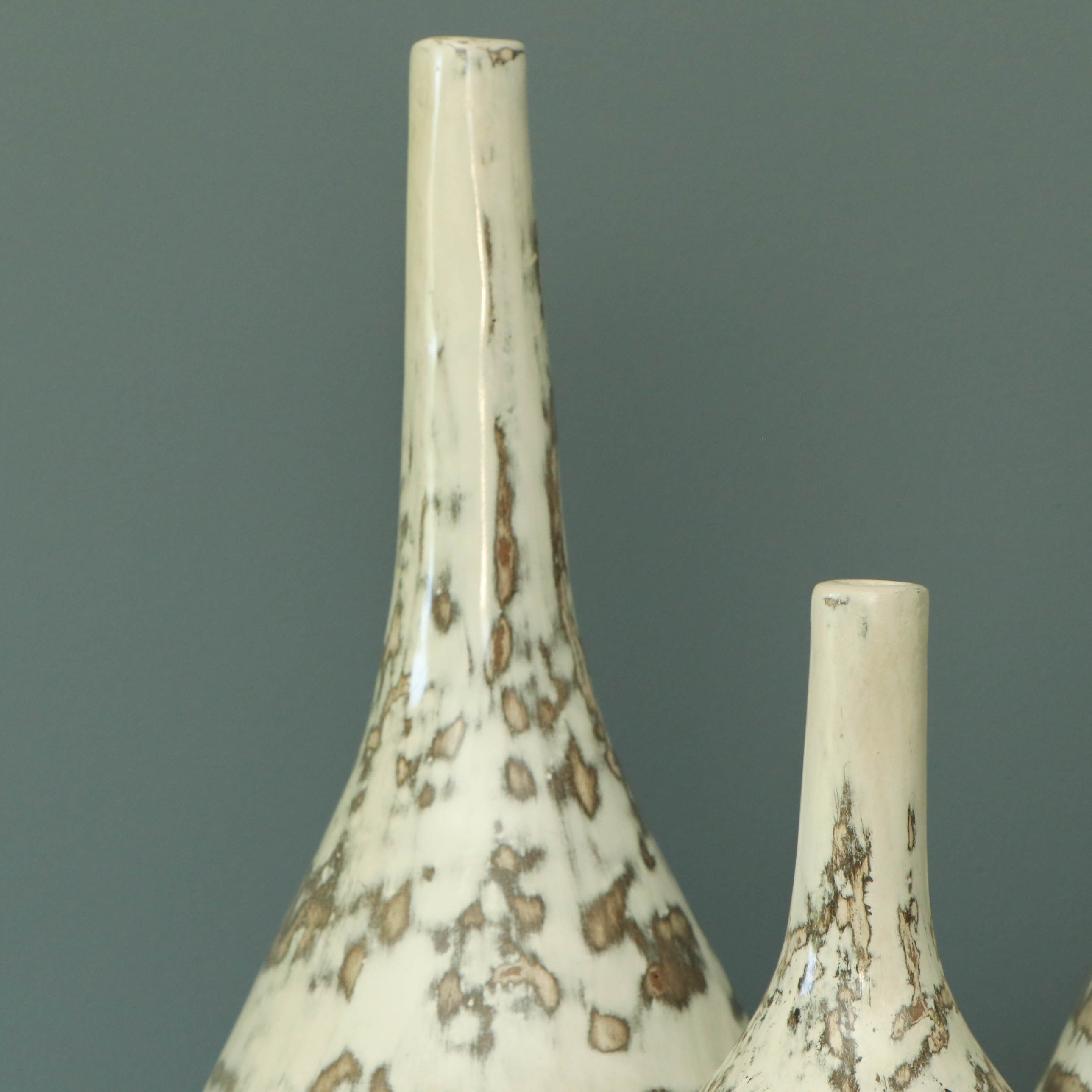 Modern Mexican Glazed Ceramic Vases
