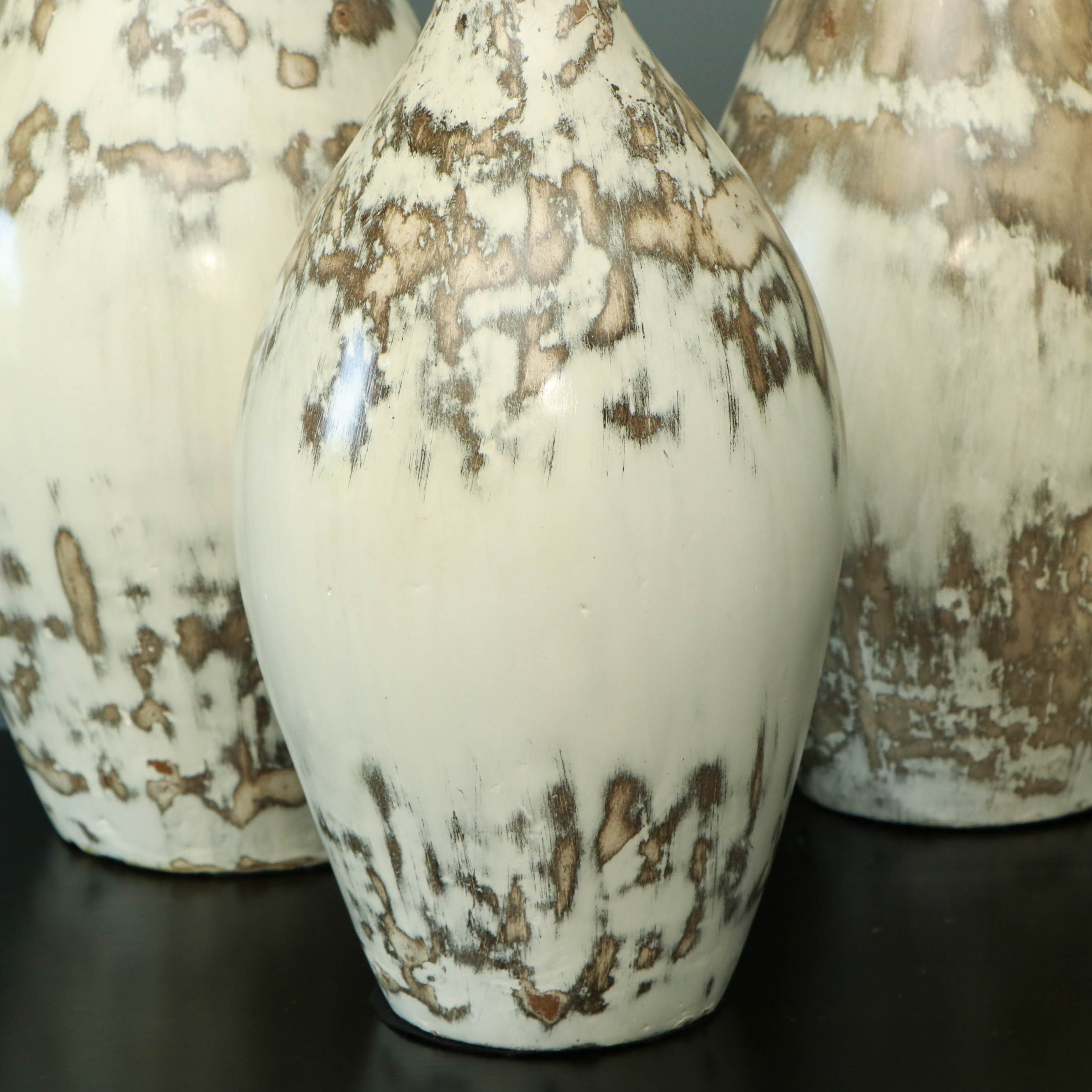 Modern Mexican Glazed Ceramic Vases