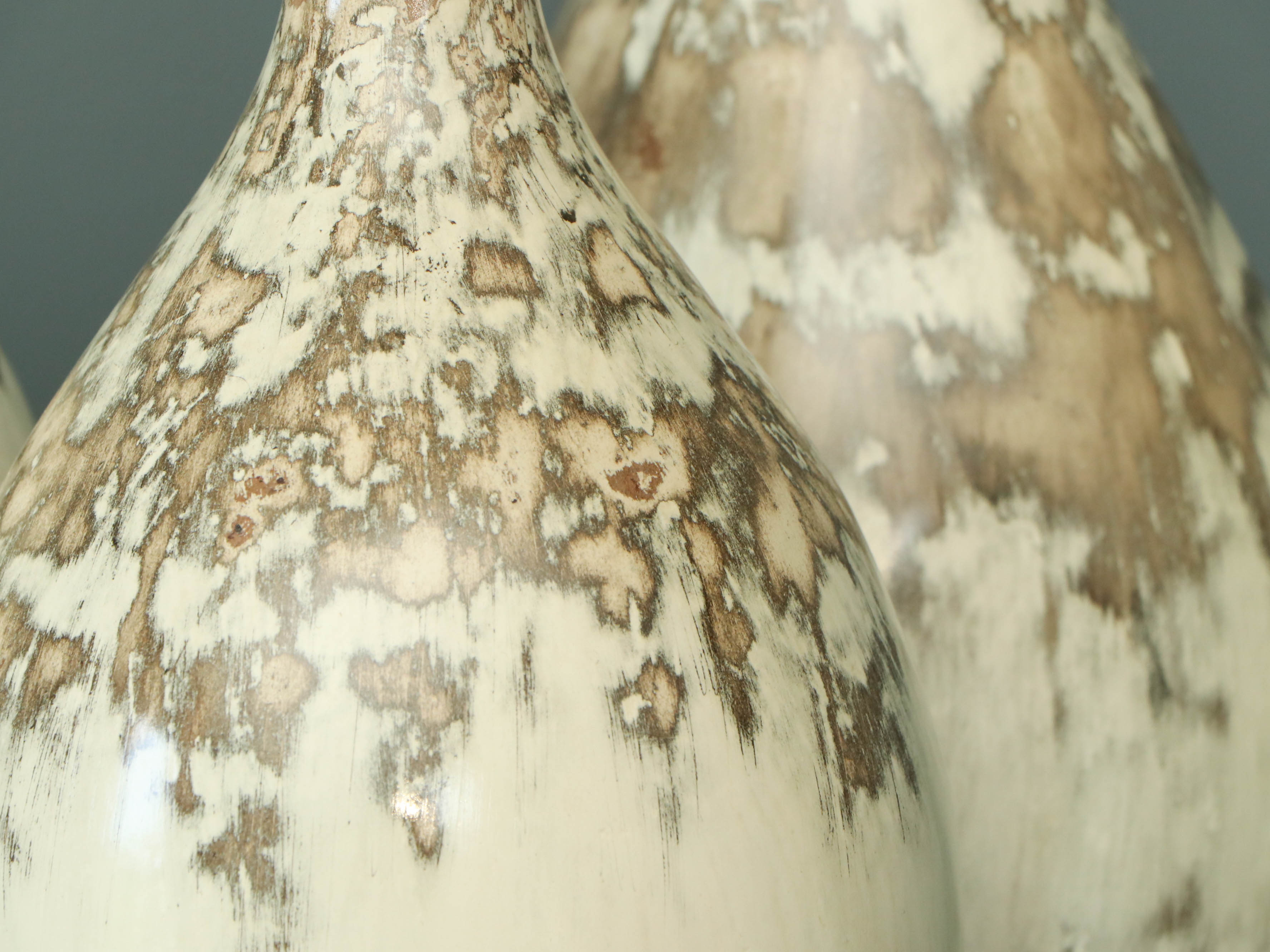 Modern Mexican Glazed Ceramic Vases