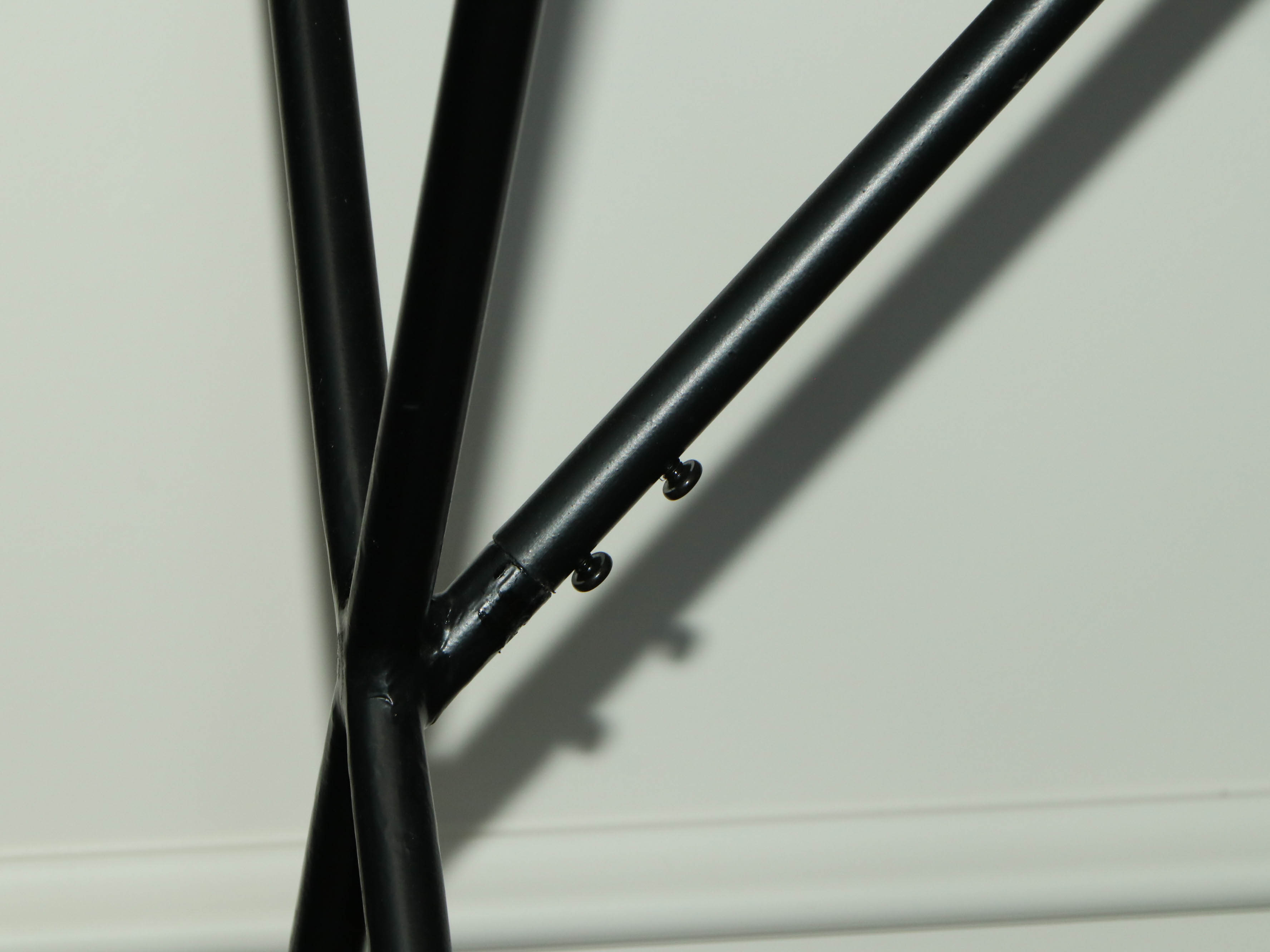 West Elm Contemporary Wood Desk with Metal X-Base