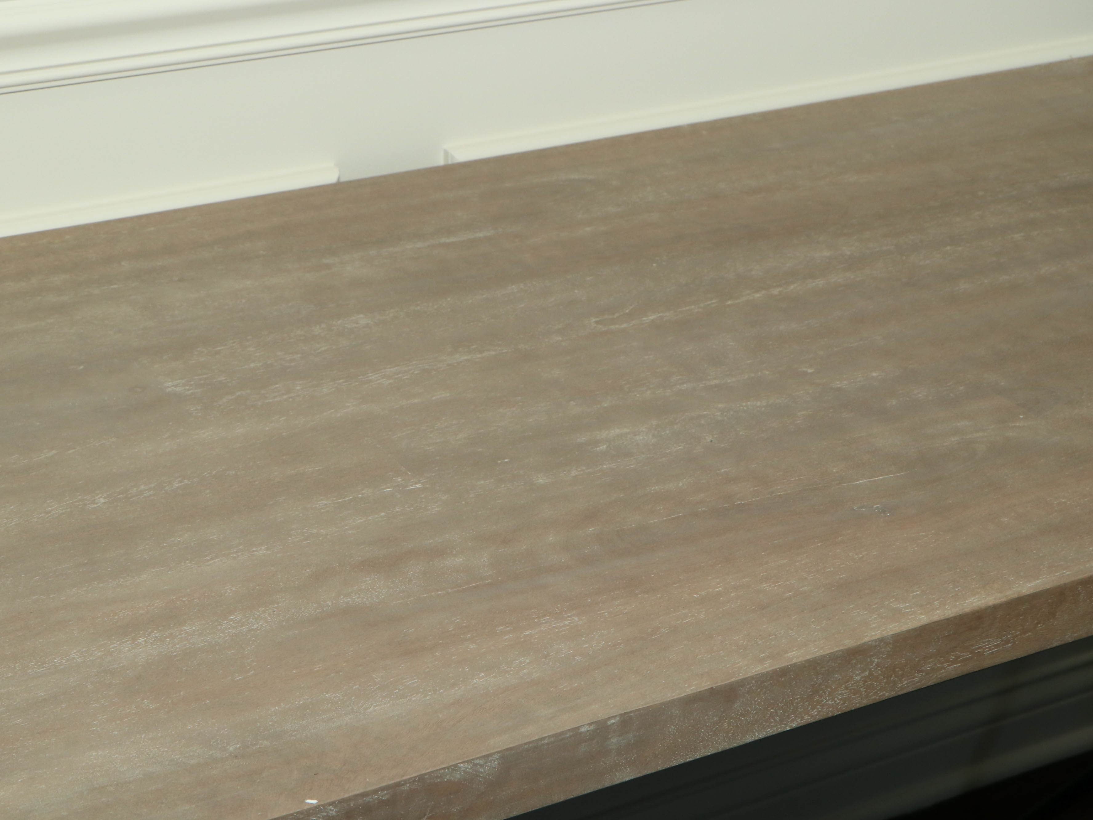 West Elm Contemporary Wood Desk with Metal X-Base